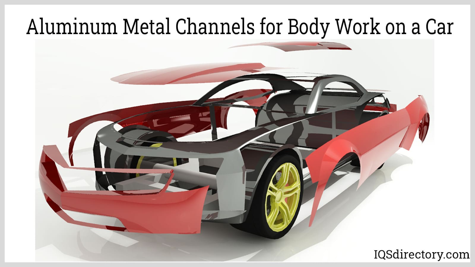 Aluminum Metal Channels for Body Work on a Car