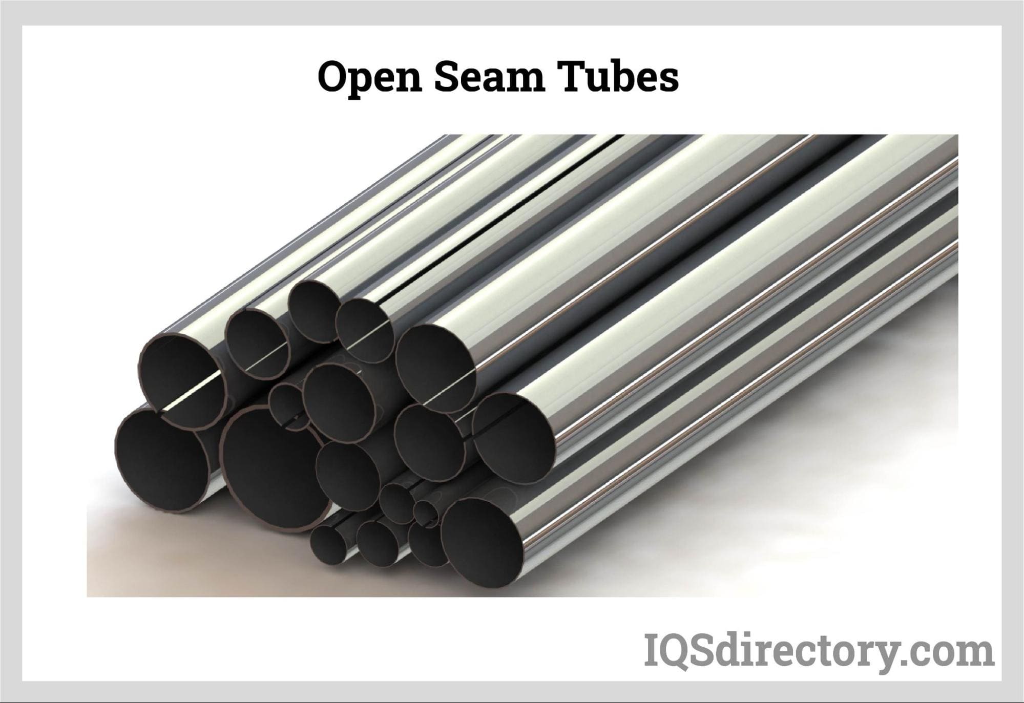 Open Seam Tubes