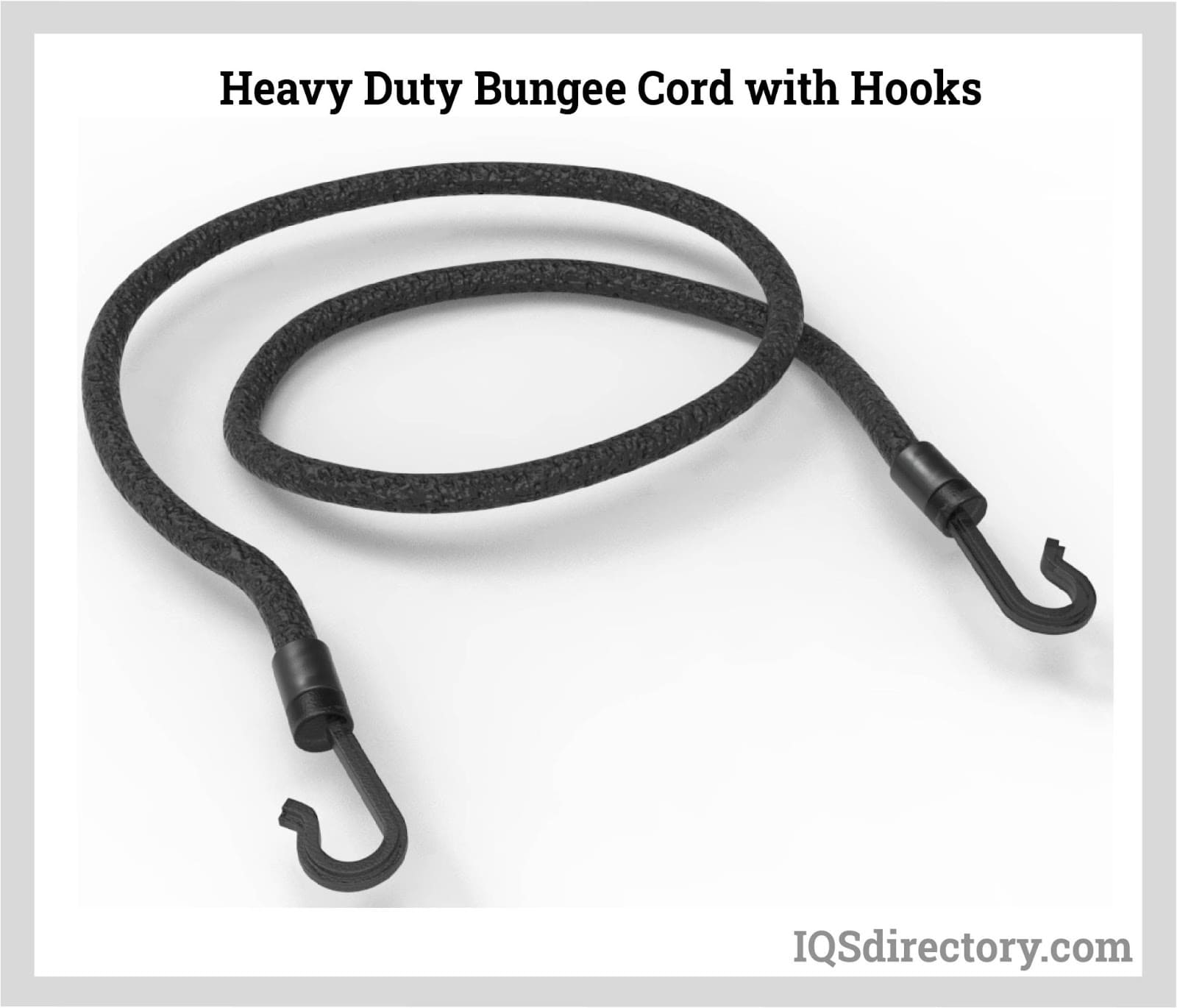 Heavy Duty Bungee Cord with Hooks