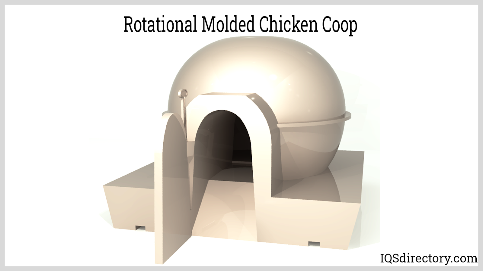 Rotational Molded Chicken Coop
