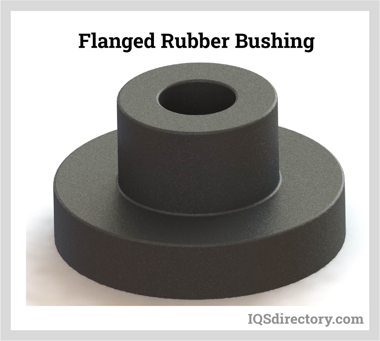 Flanged Rubber Bushing