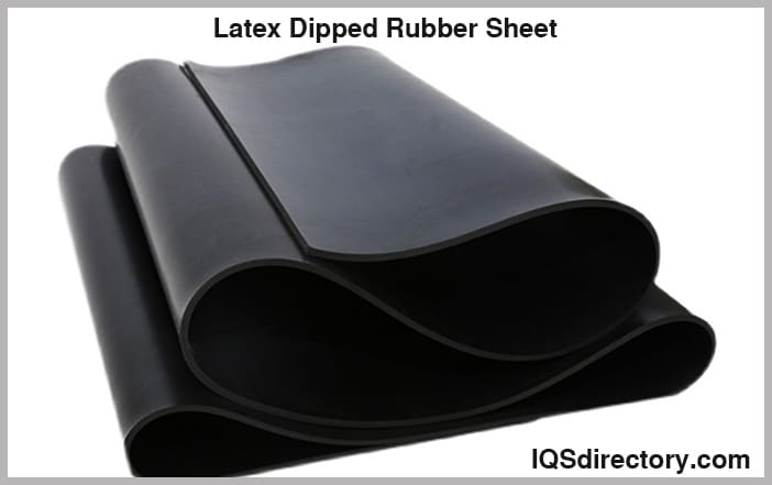 Latex Dipped Rubber Sheet