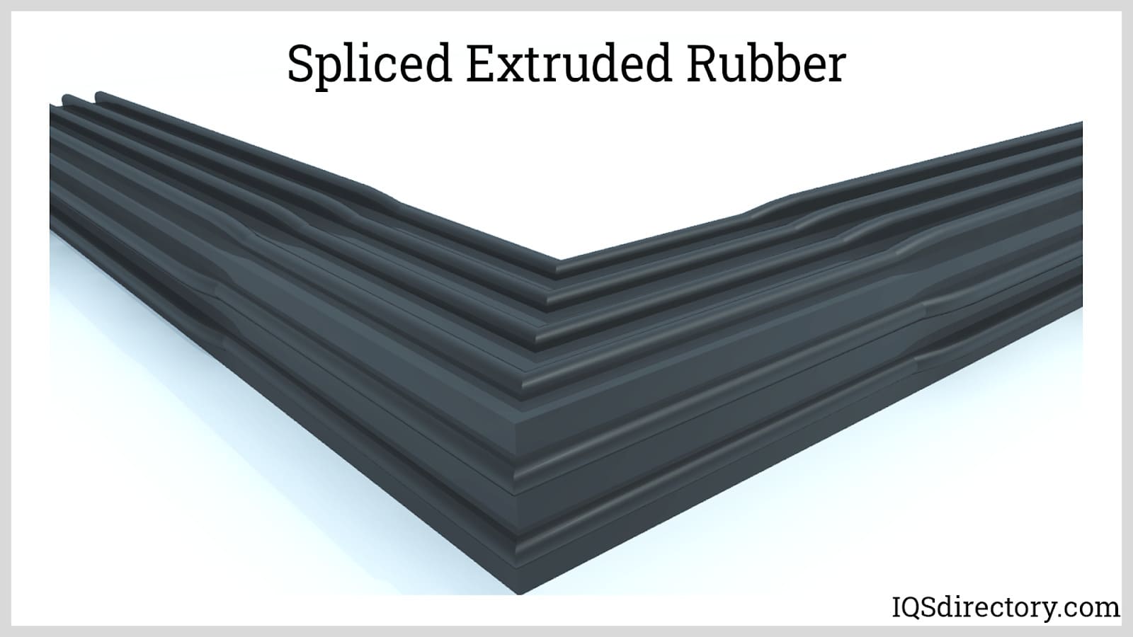 Spliced Extruded Rubber