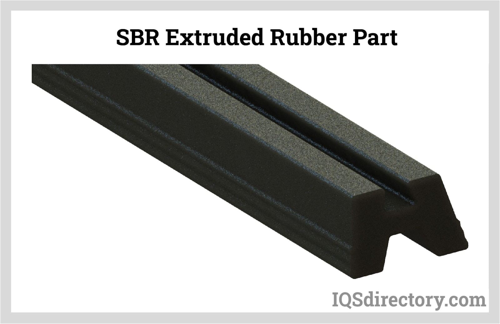 SBR Extruded Rubber Part