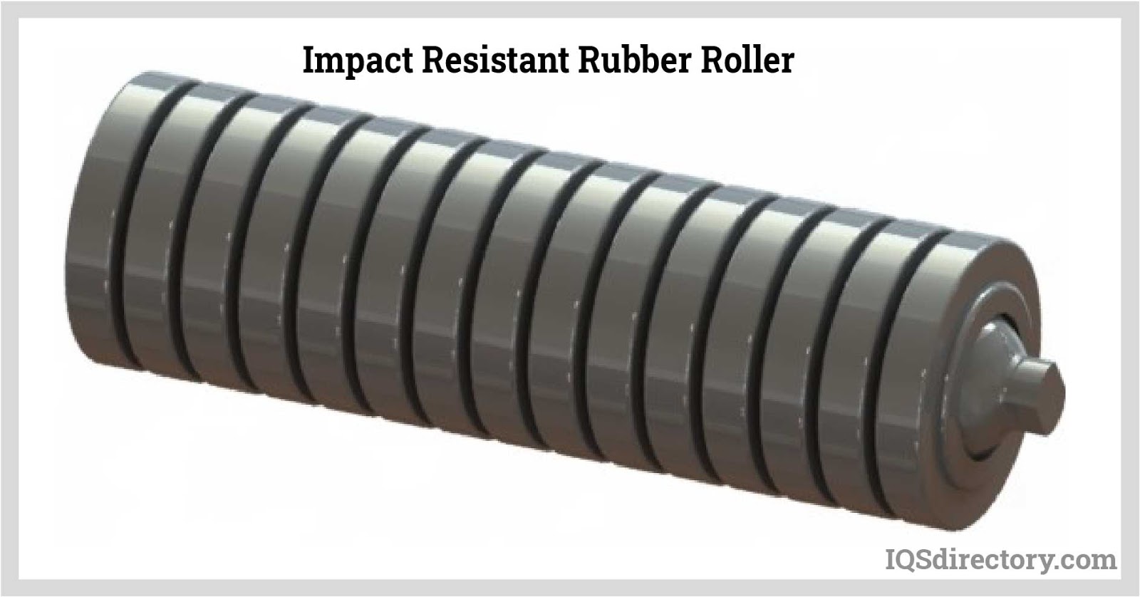 Impact Resistant Rubber Roller
