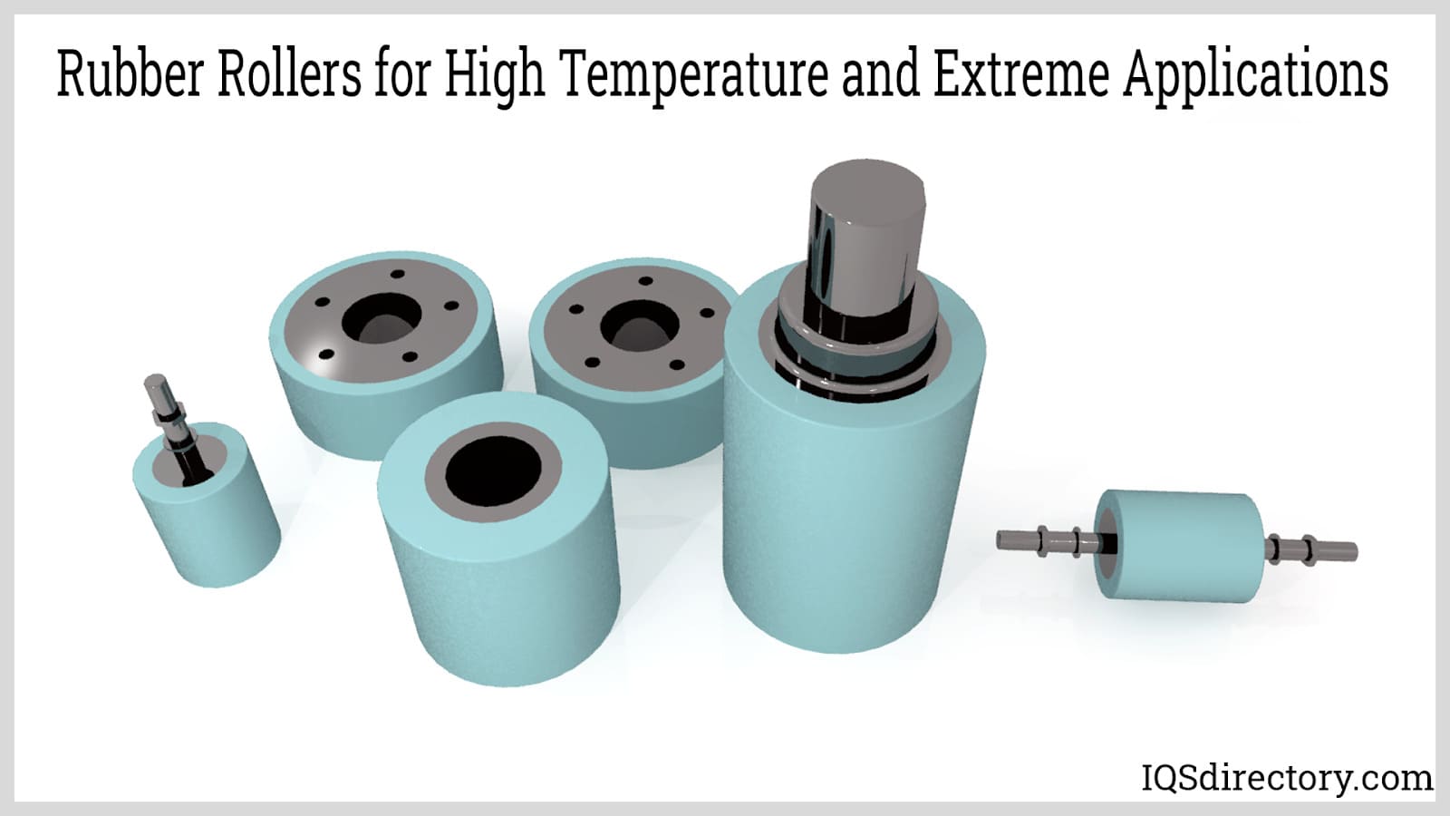 Rubber Rollers for High Temperature and Extreme Applications