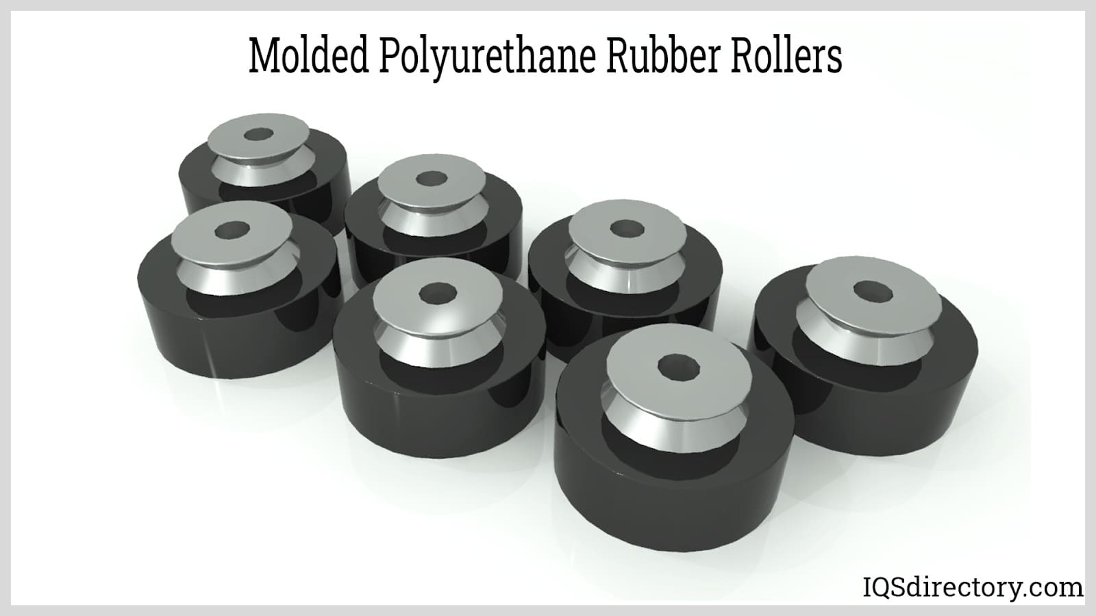 Molded Polyurethane Rubber Rollers