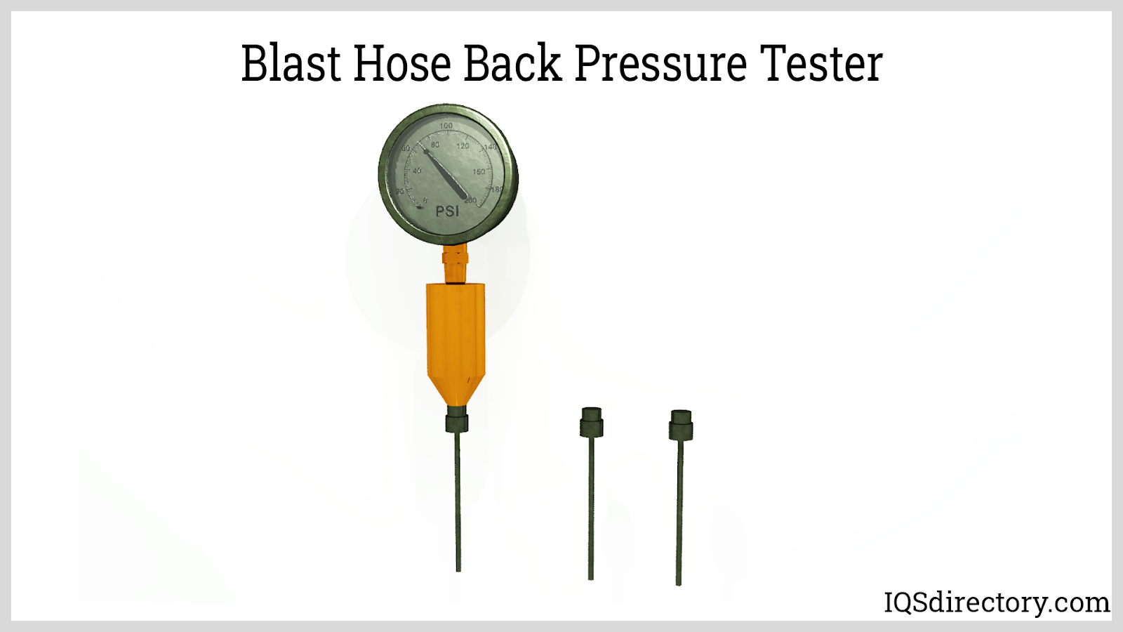 Blast Hose Back Pressure Tester