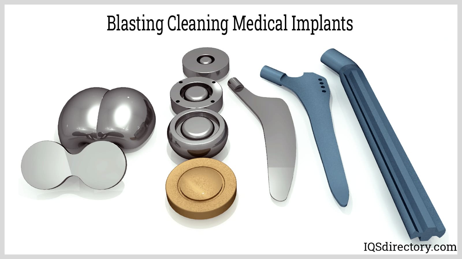 Blasting Cleaning Medical Implants