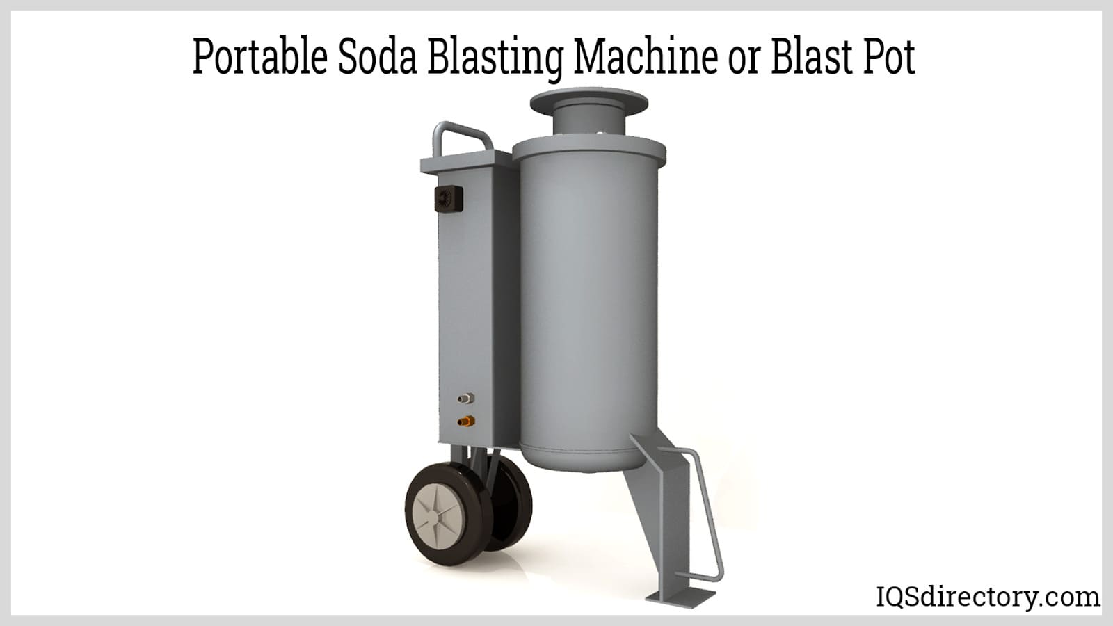 Portable Soda Blasting Machine or Blast Pot