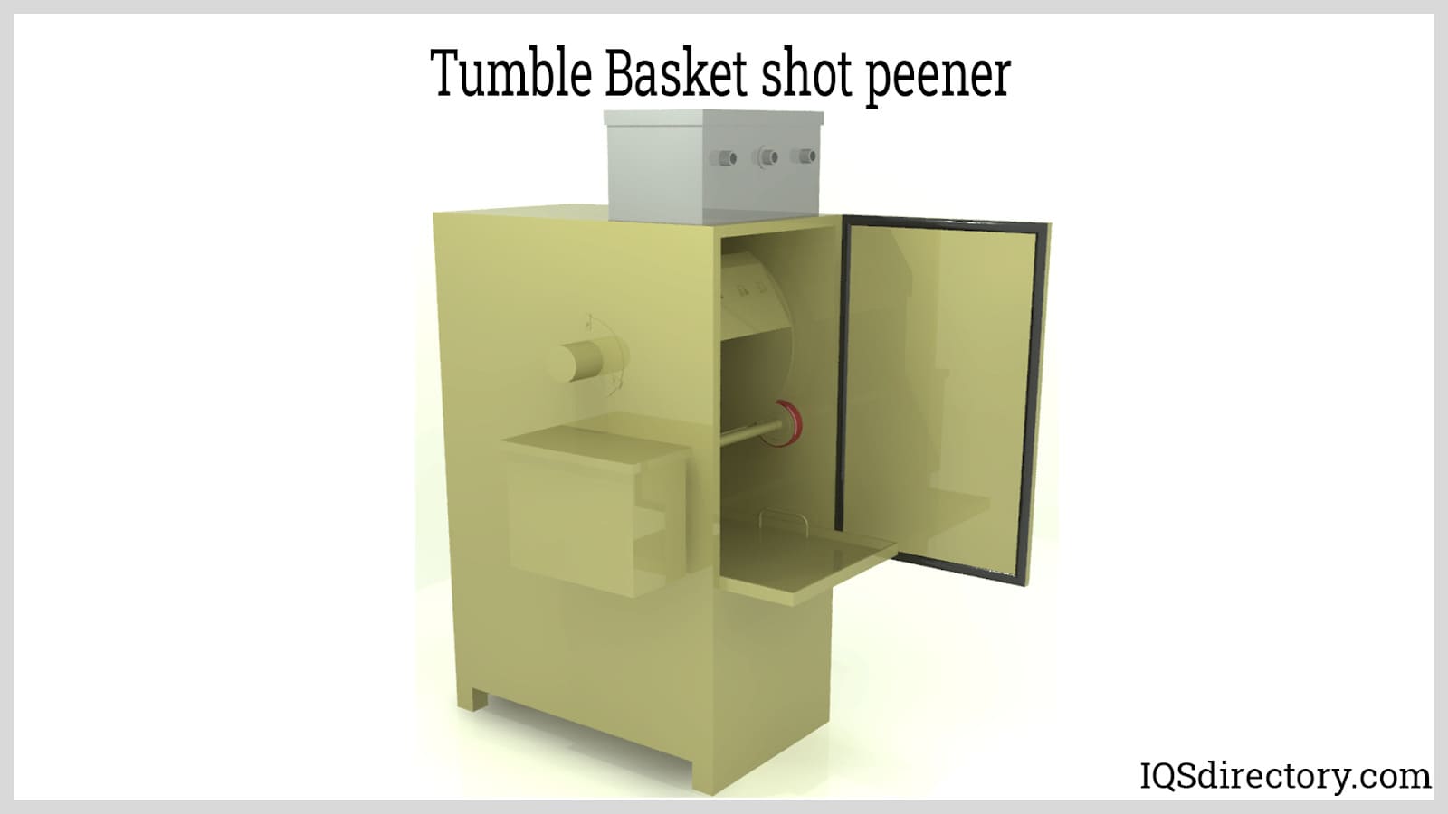 Tumble Basket shot peener