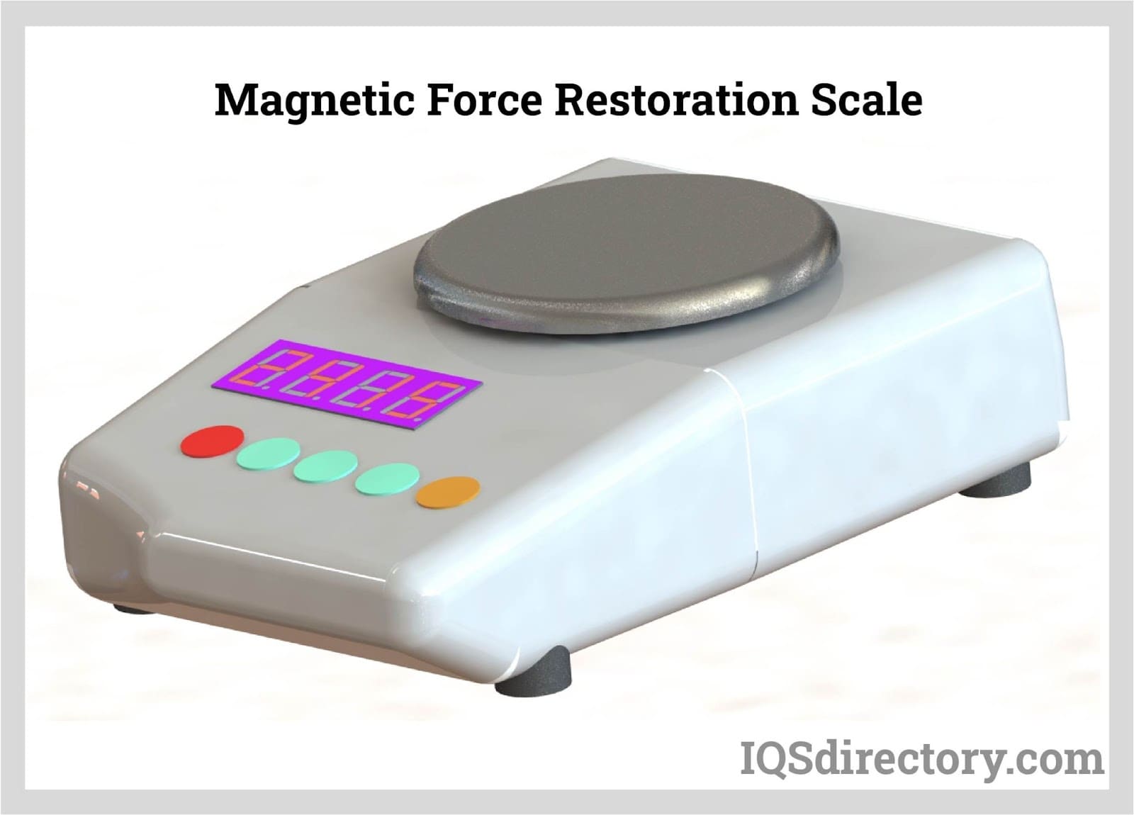Magnetic Force Restoration Scale