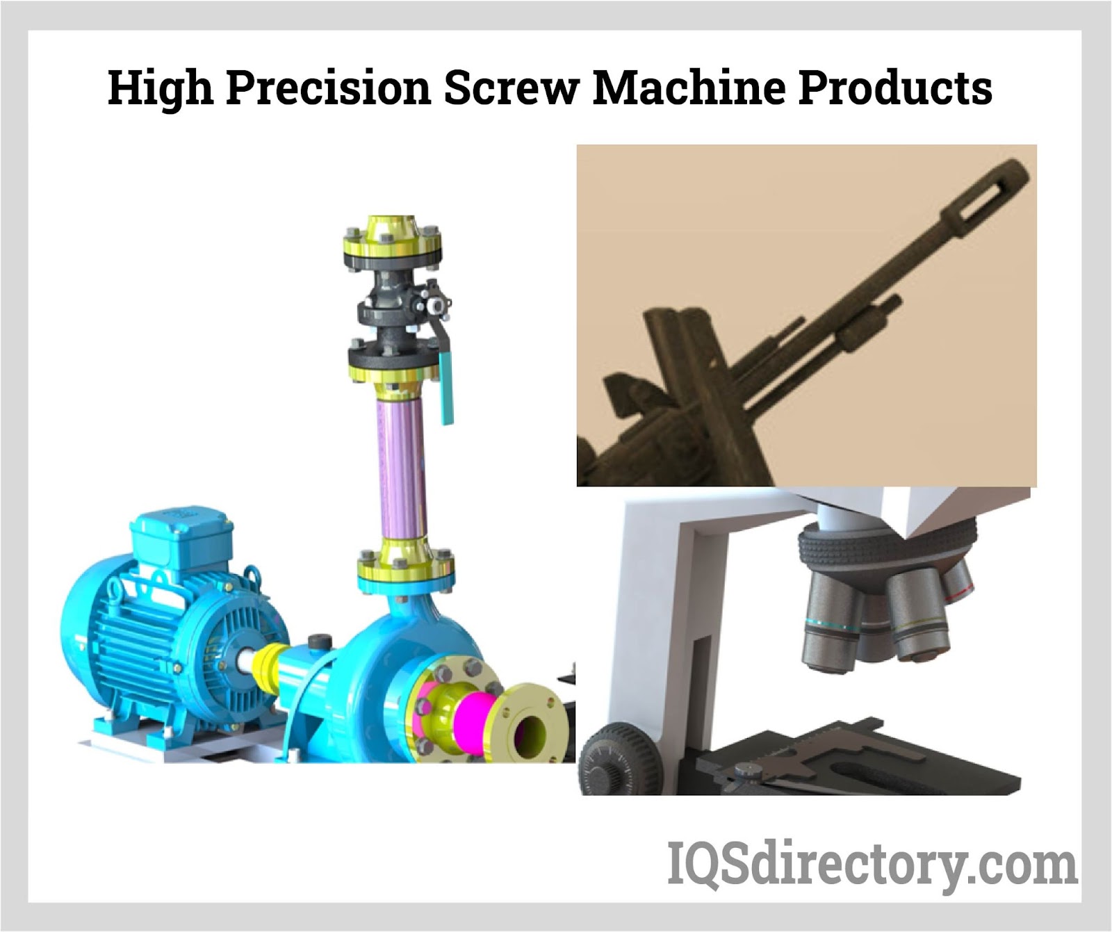 High Precision Screw Machine Products