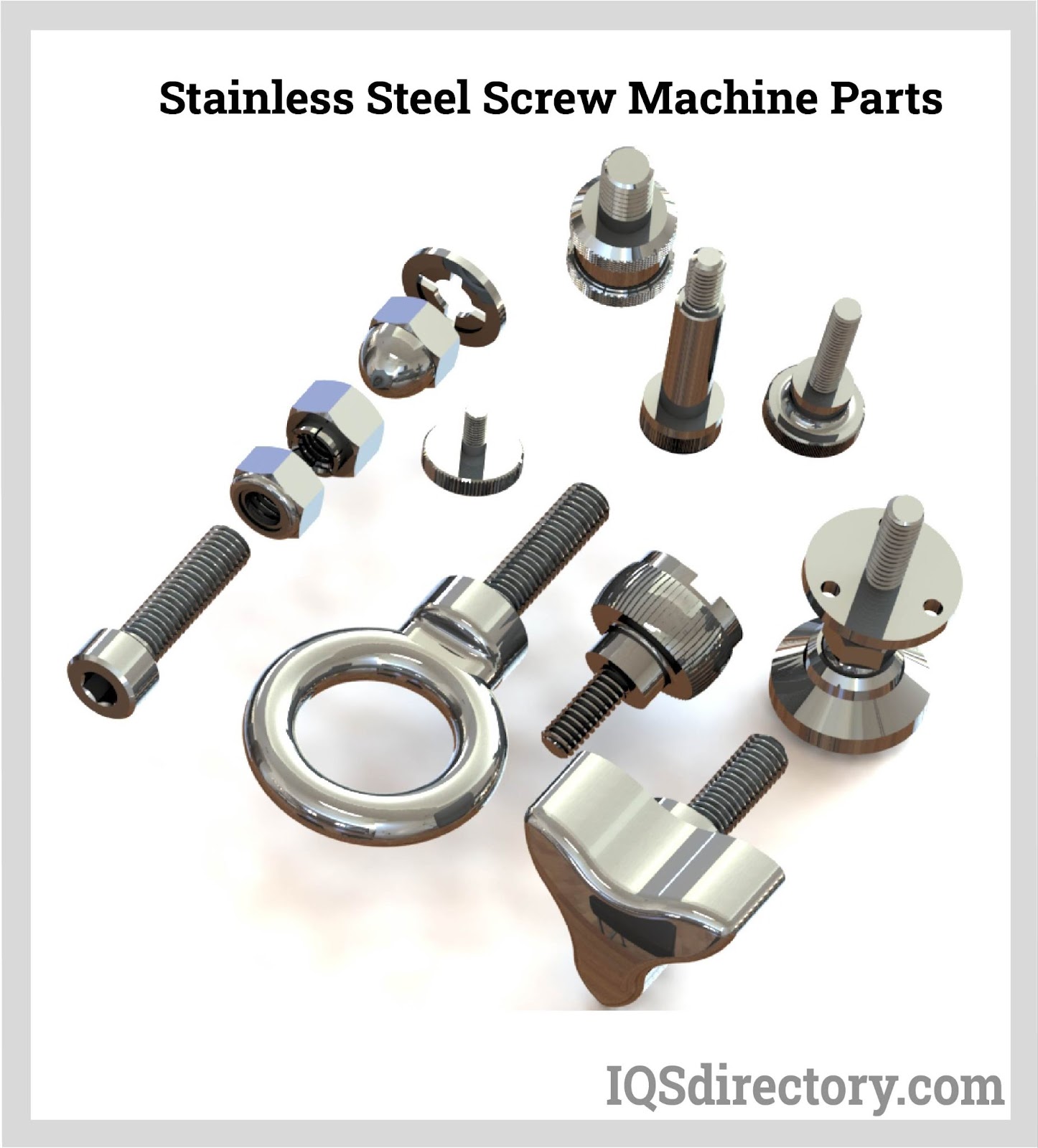Stainless Steel Screw Machine Parts