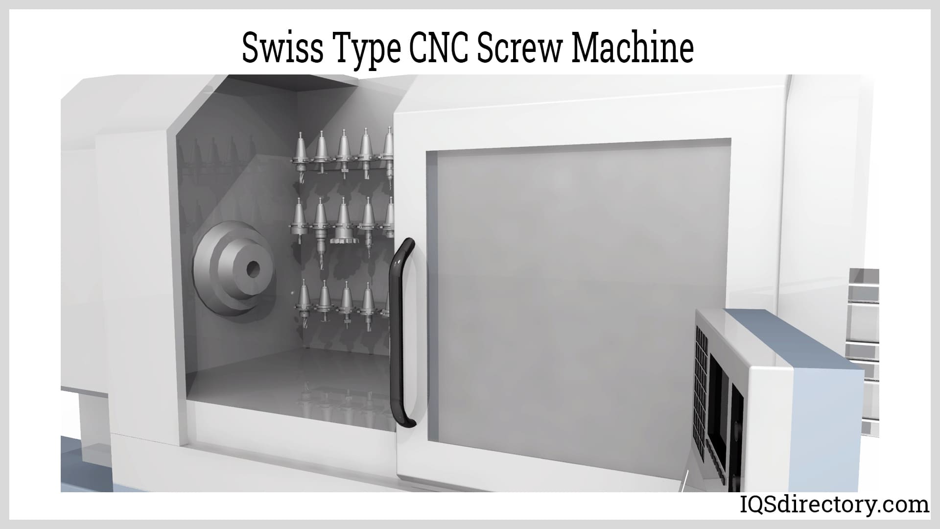 Swiss Type CNC Screw Machine