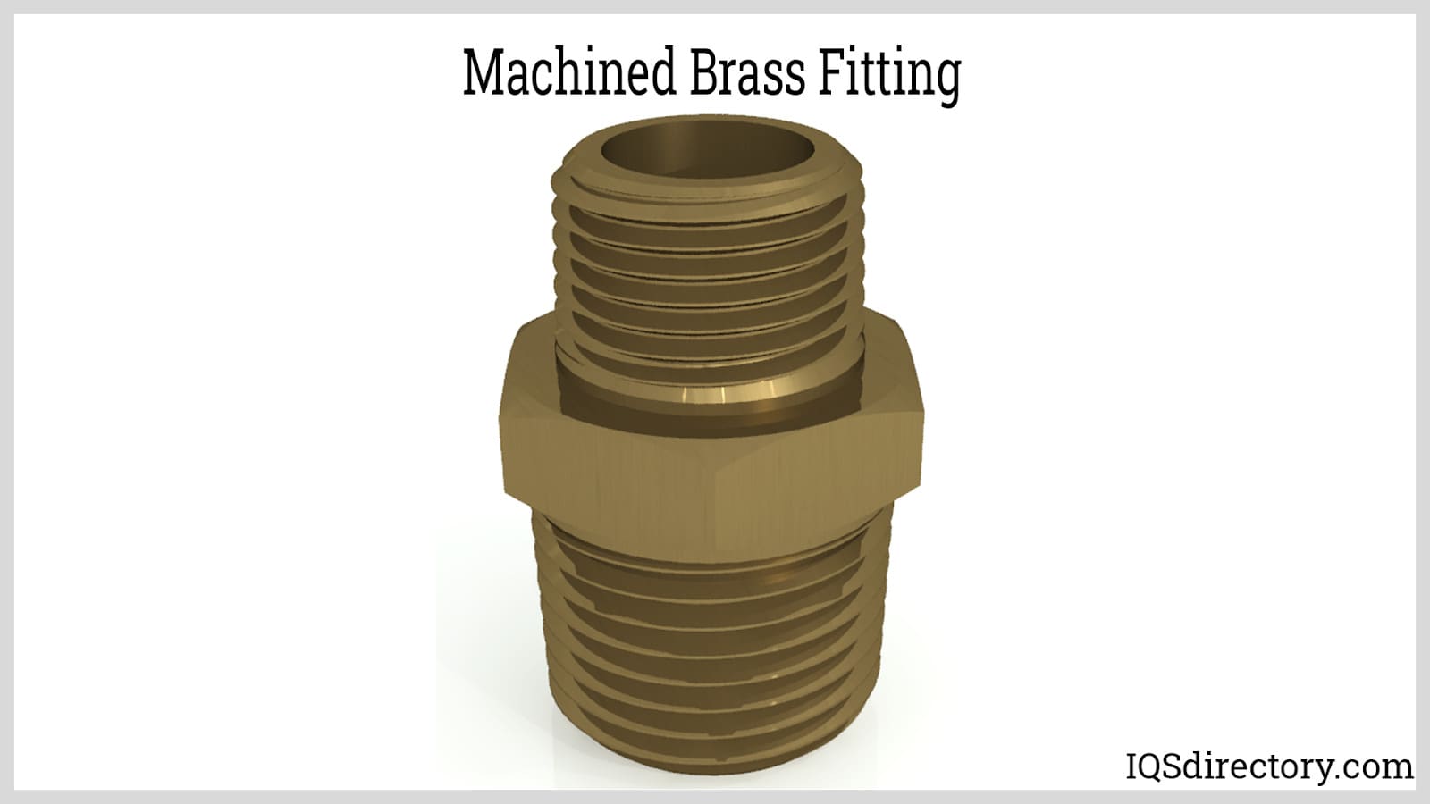 Machined Brass Fitting
