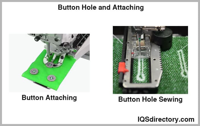 Button Hole and Attaching