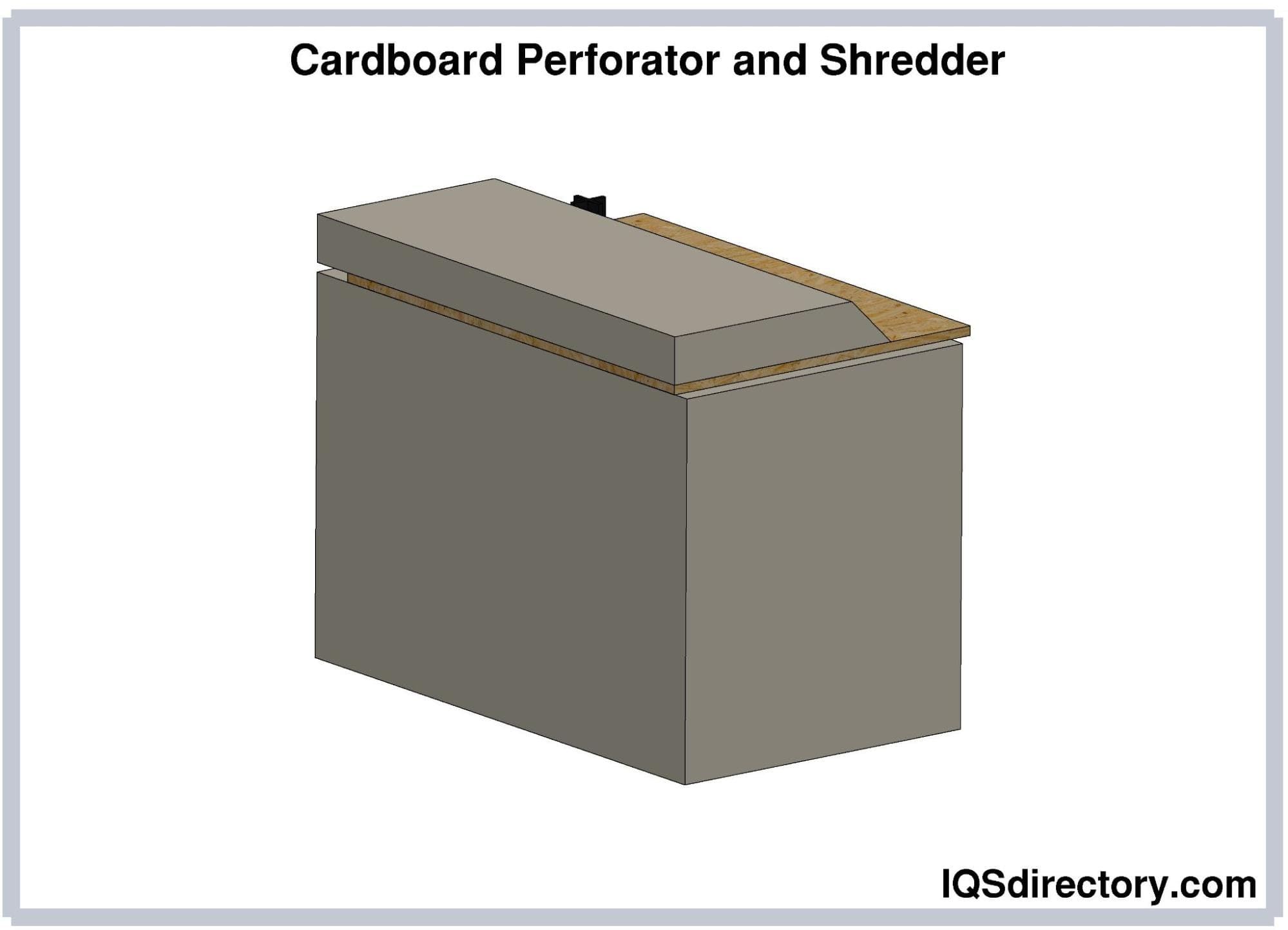 Cardboard Perforator and Shredder