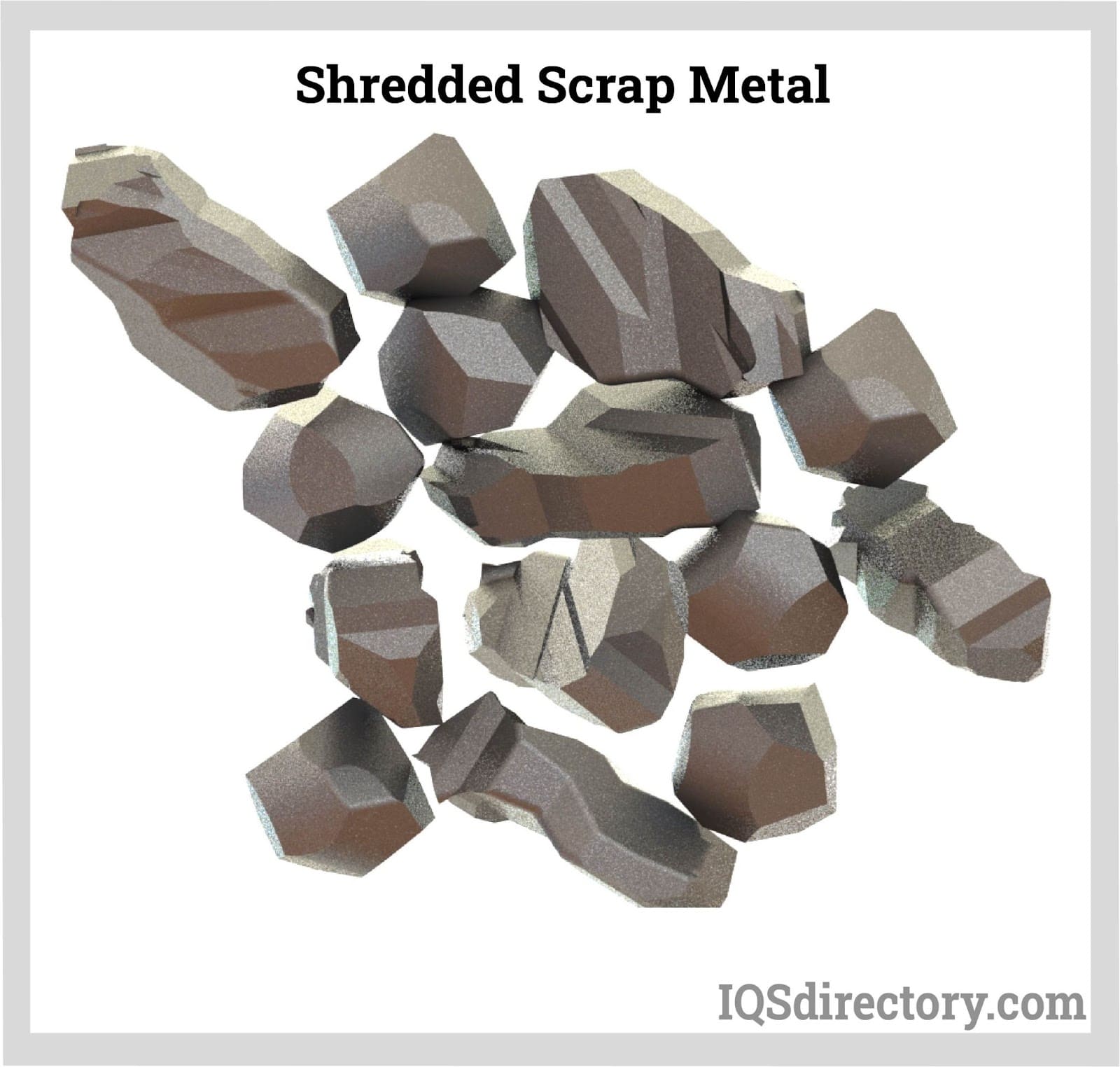 Shredded Scrap Metal