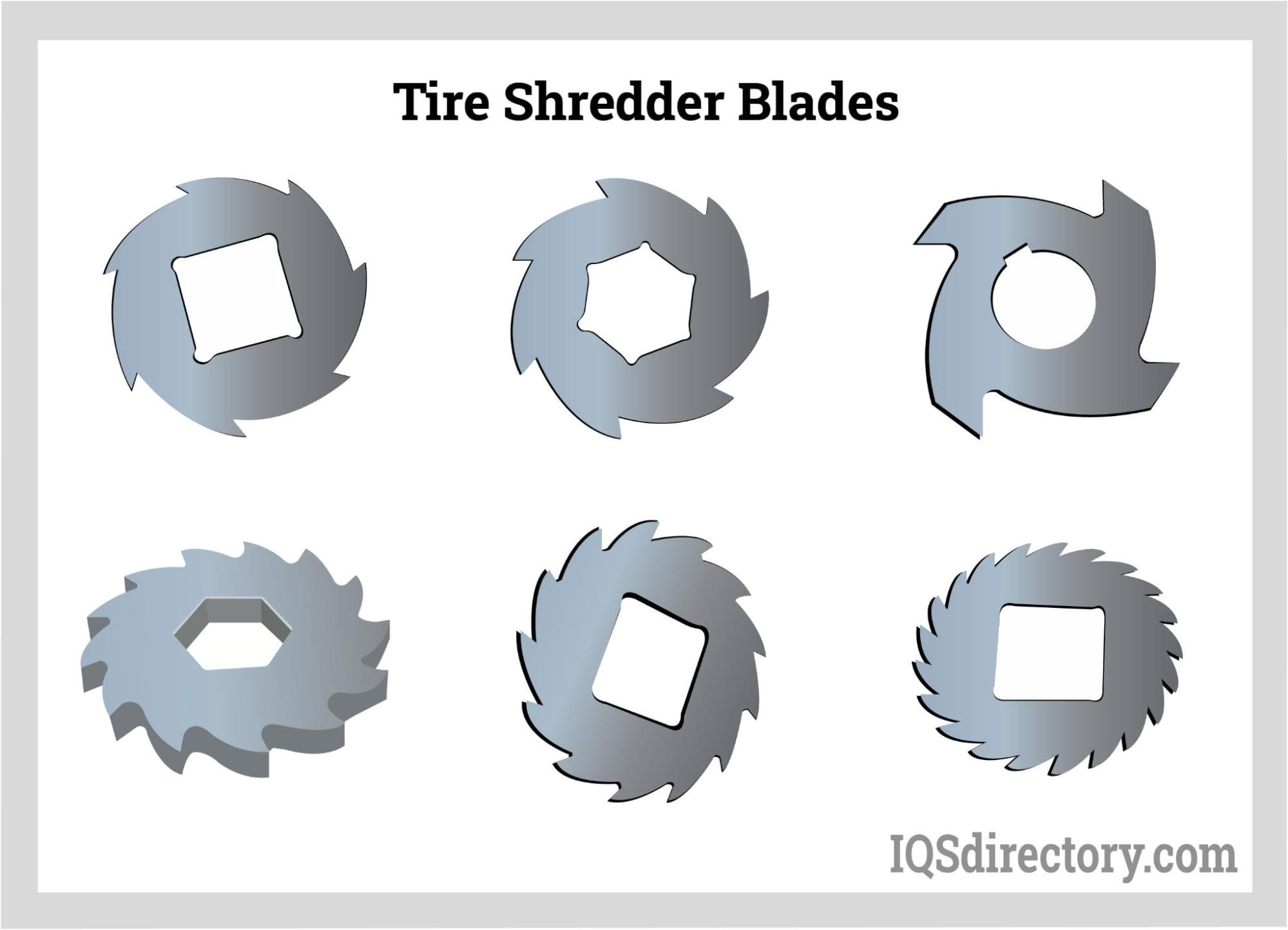 Tire Shredder Blades