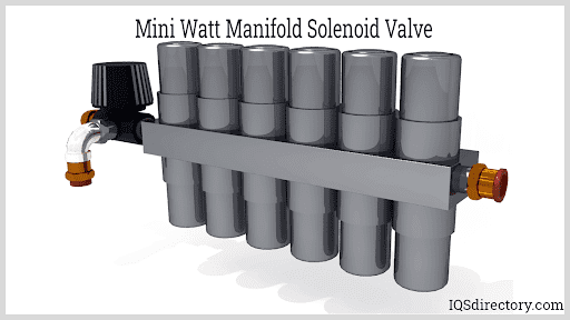 Mini Watt Manifold Solenoid Valve