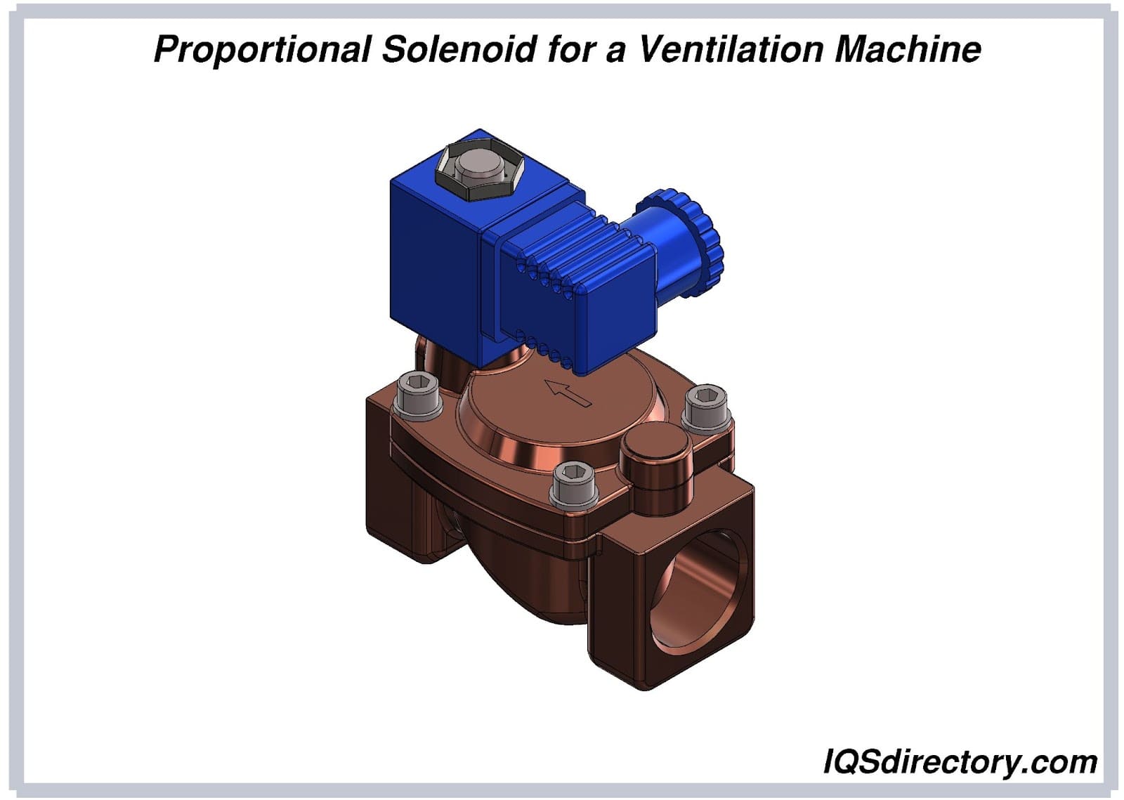 Proportional Solenoid for a Ventilation Machine