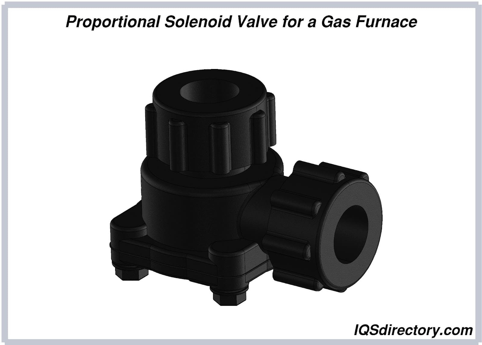 Proportional Solenoid Valve for a Gas Furnace