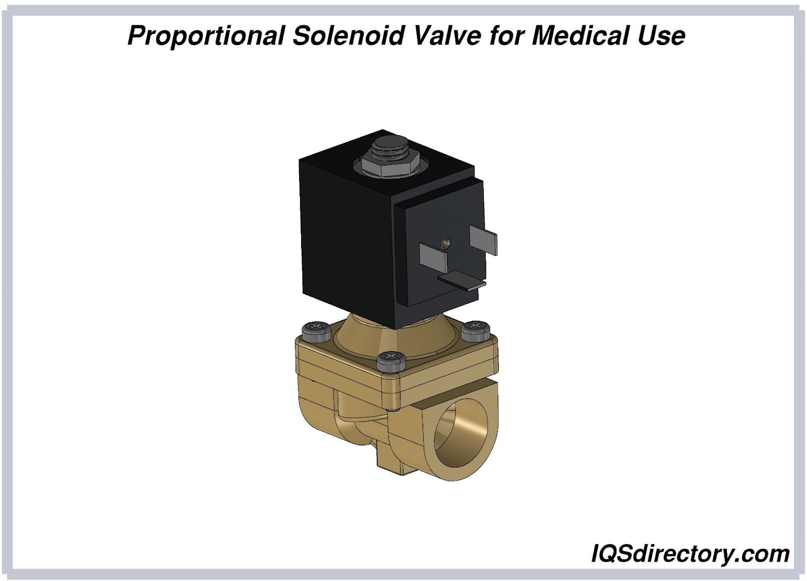 Proportional Solenoid Valve for Medical Use