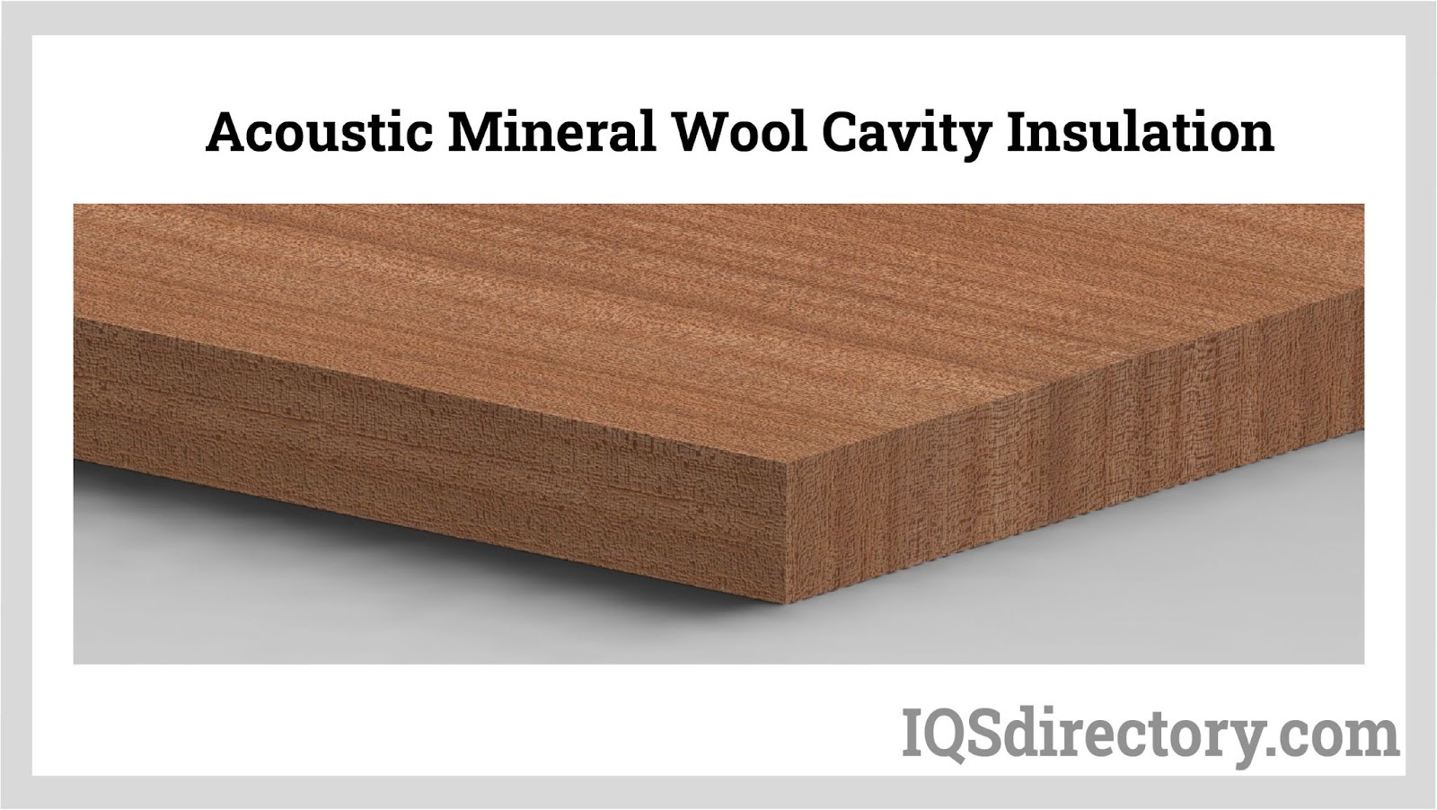 Acoustic Mineral Wool Cavity Insulation