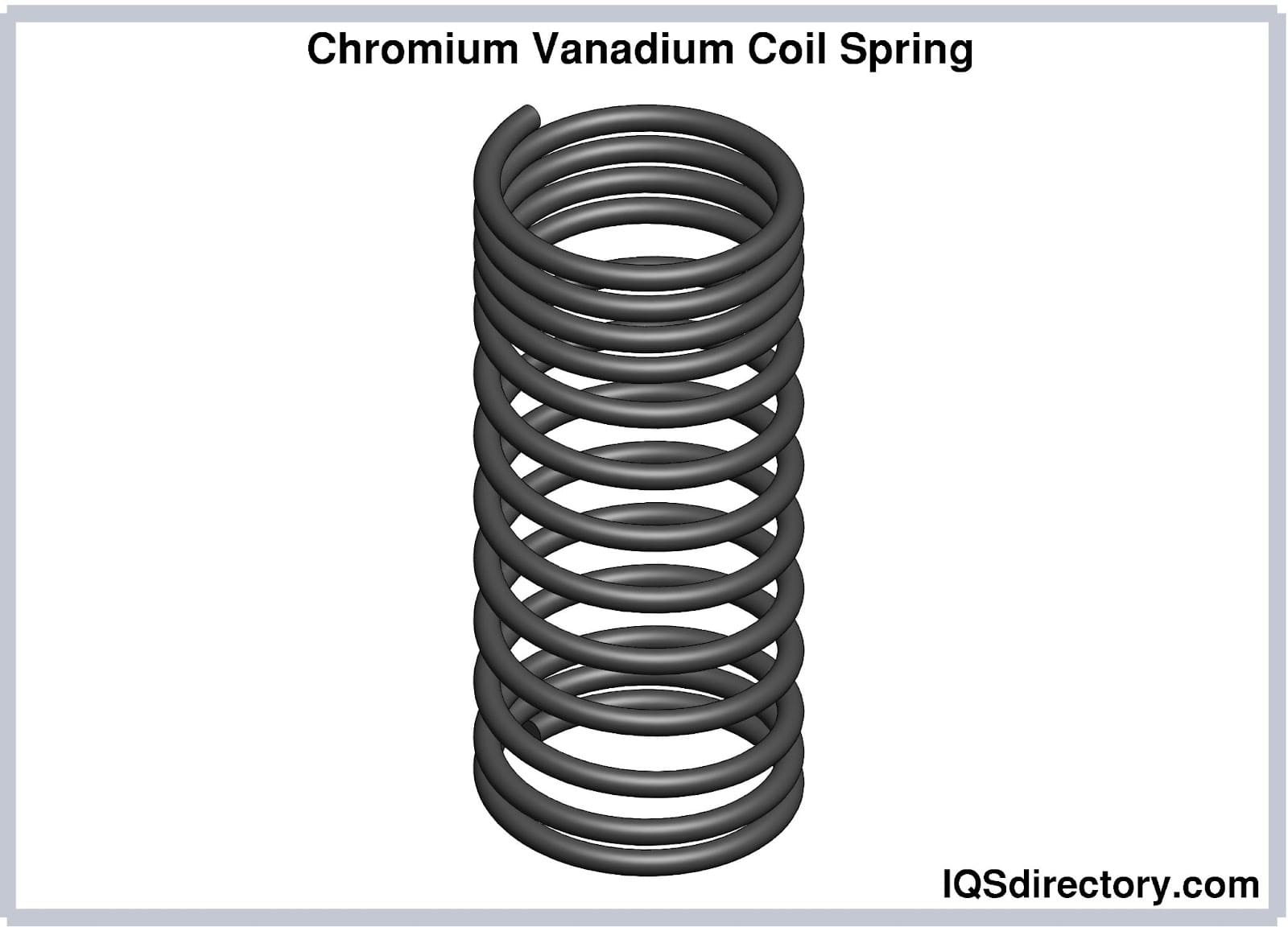 Chromium Vanadium Coil Spring