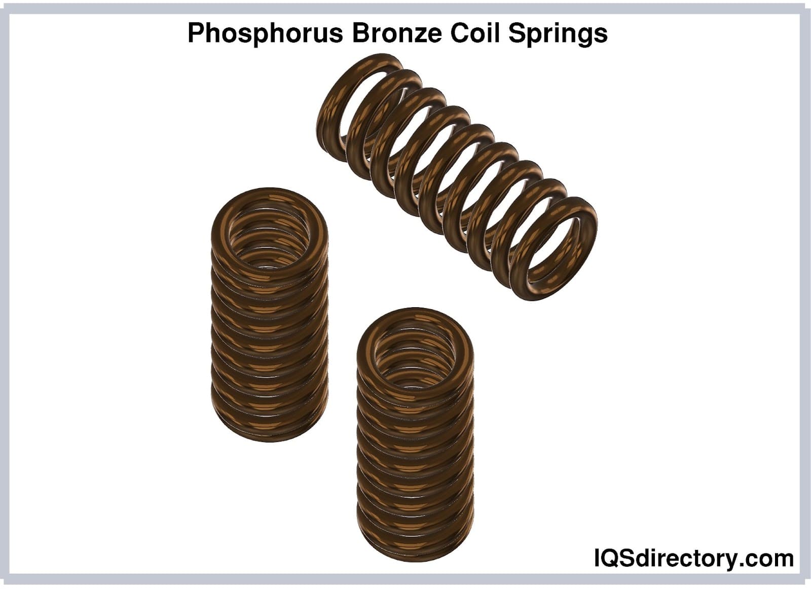 Phosphorus Bronze Coil Springs
