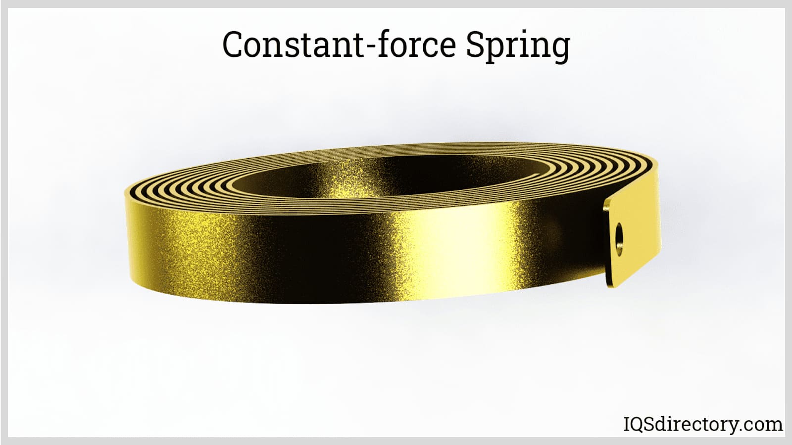 Constant-force Spring