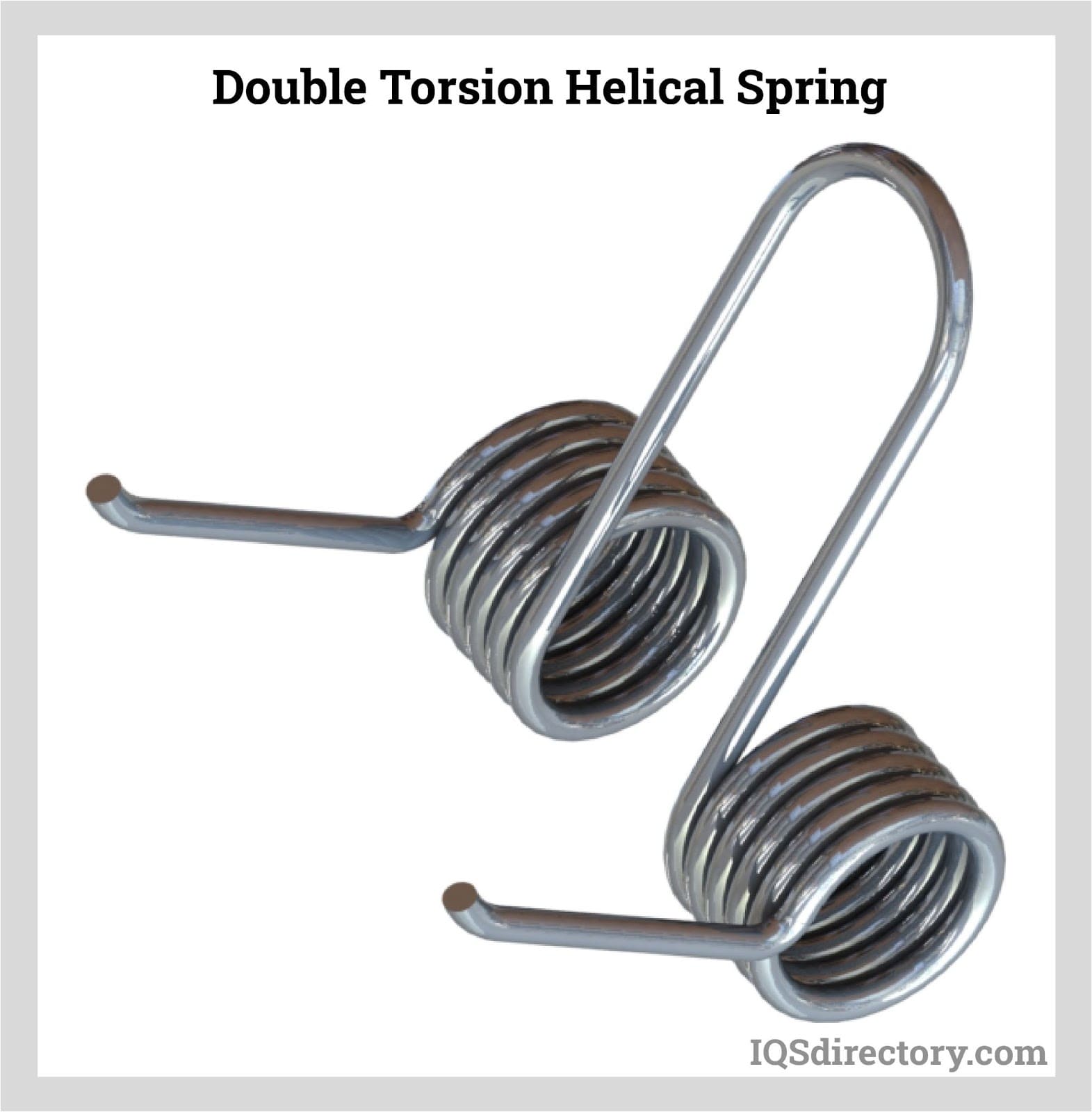 Double Torsion Helical Spring