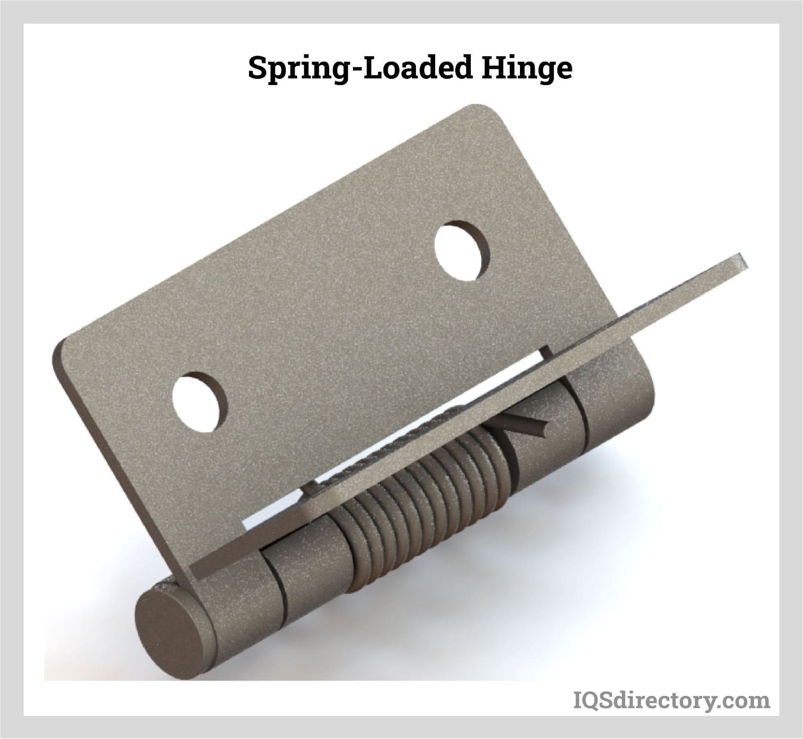 Spring-Loaded Hinge