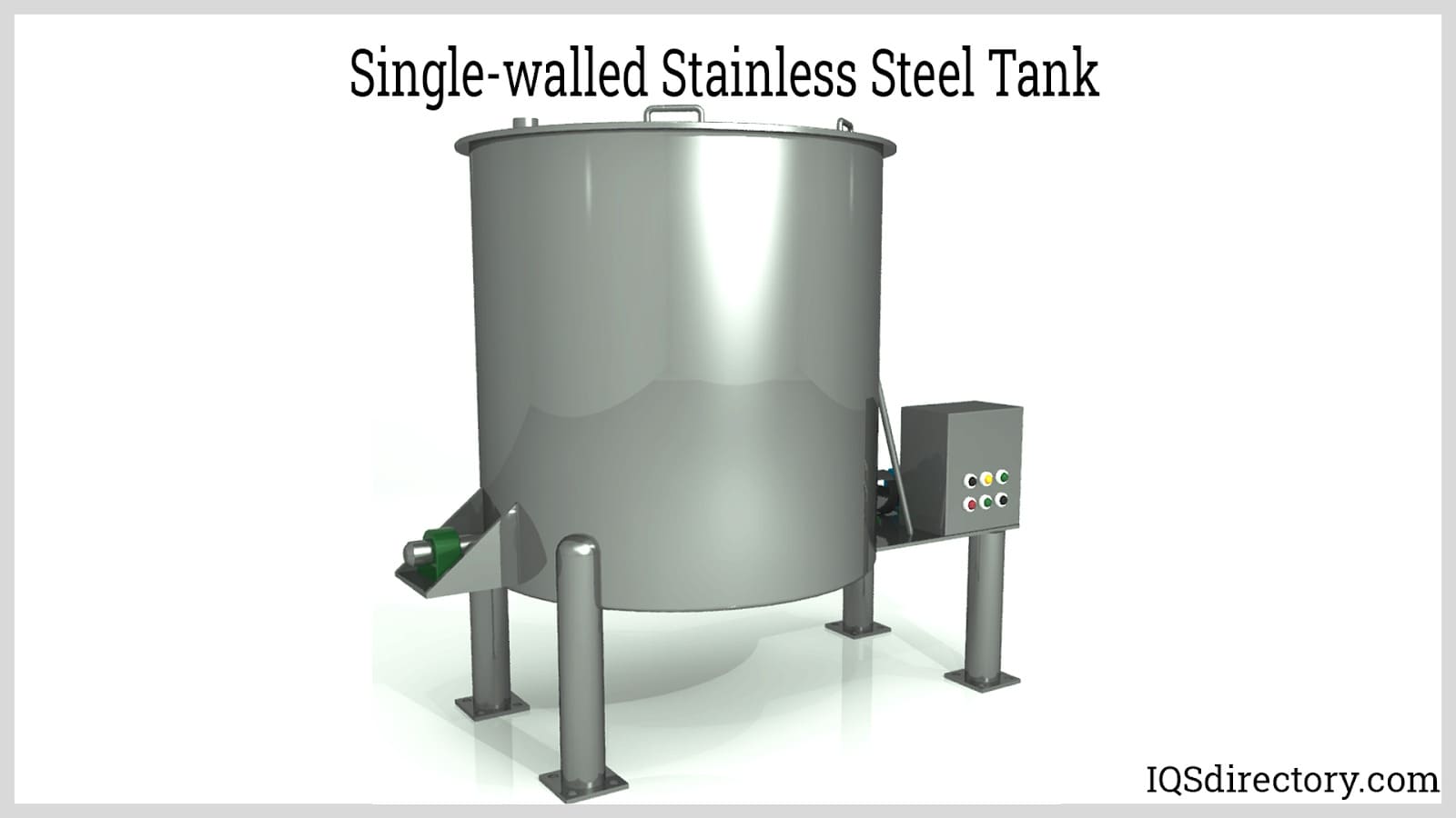 Single-walled Stainless Steel Tank