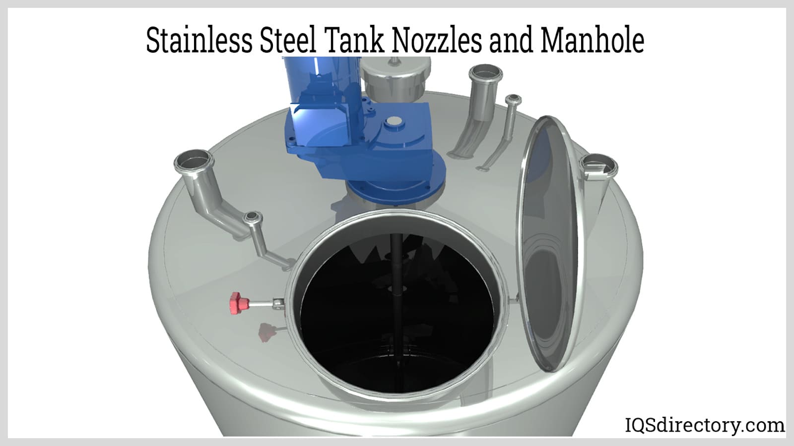 Stainless Steel Tank Nozzles and Manhole