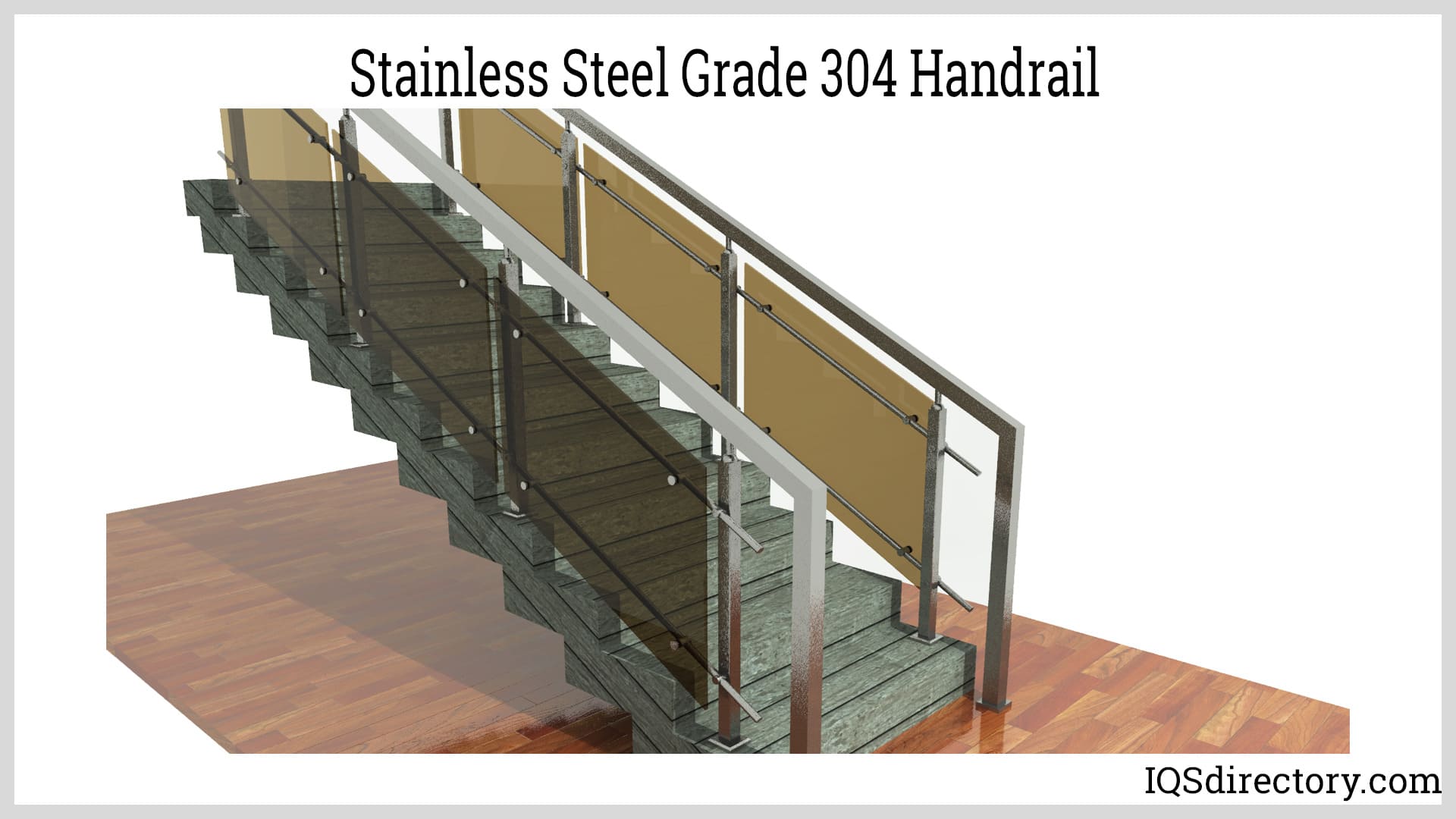 Stainless Steel Grade 304 Handrail