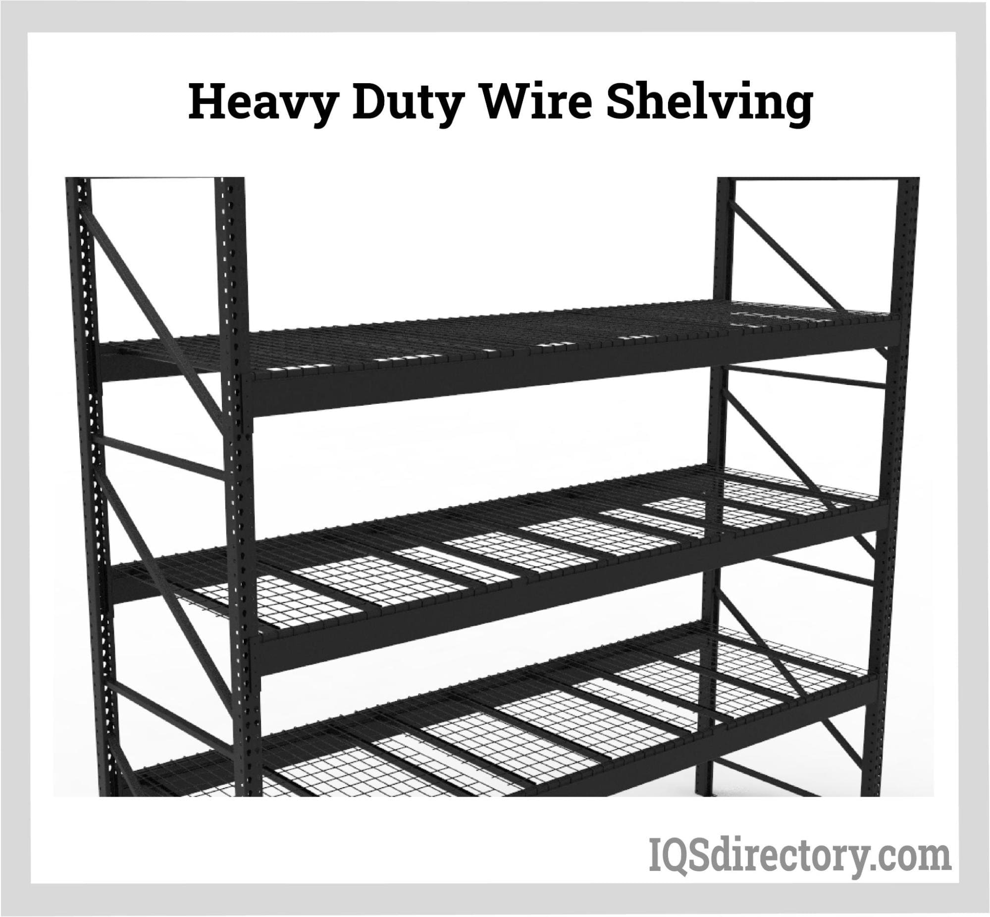 Heavy Duty Wire Shelving