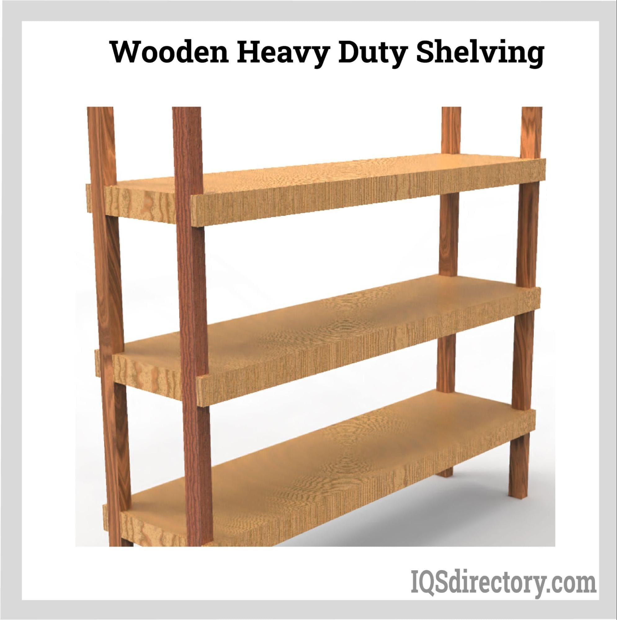 Wooden Heavy Duty Shelving
