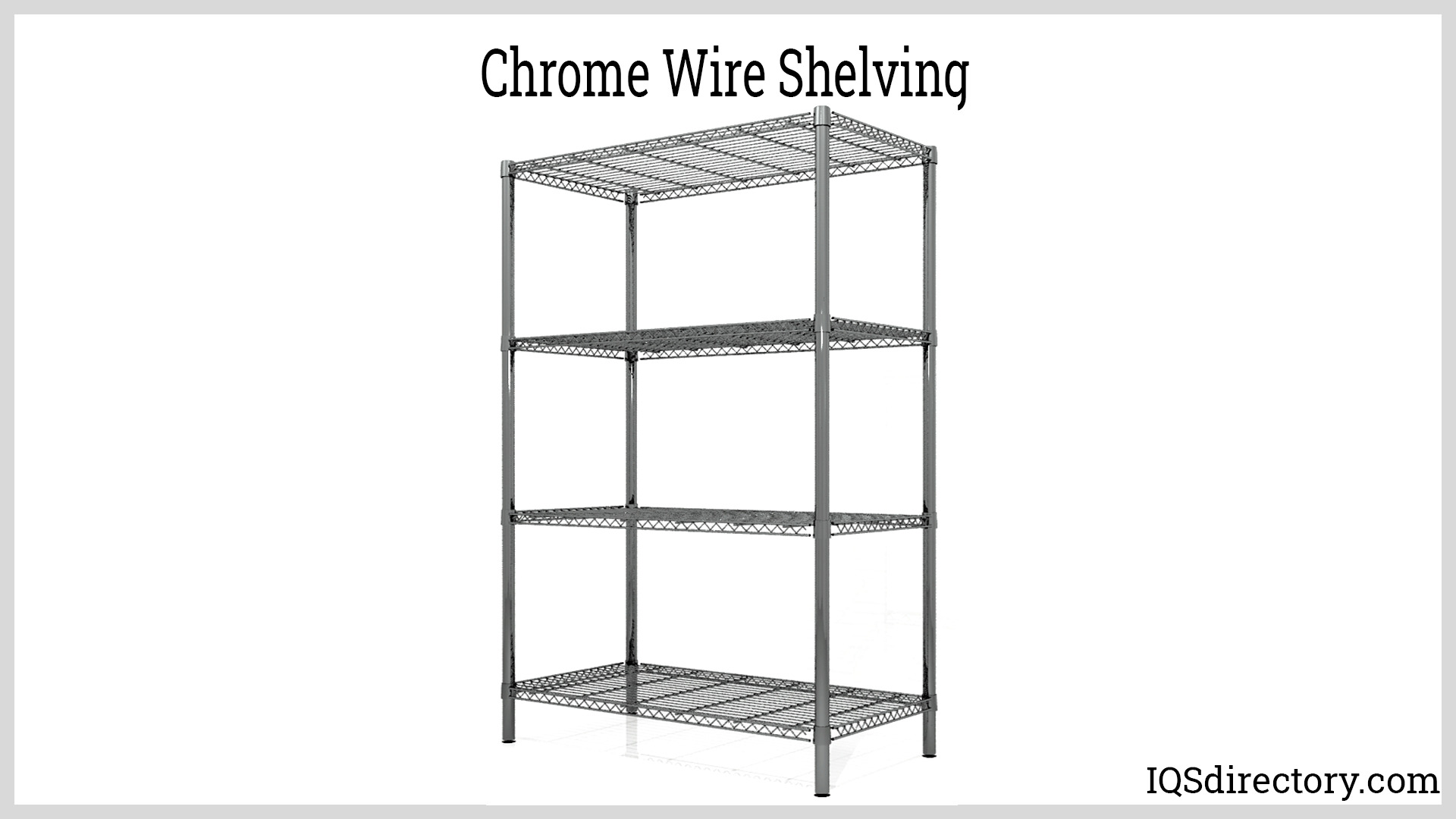 Chrome Wire Shelving