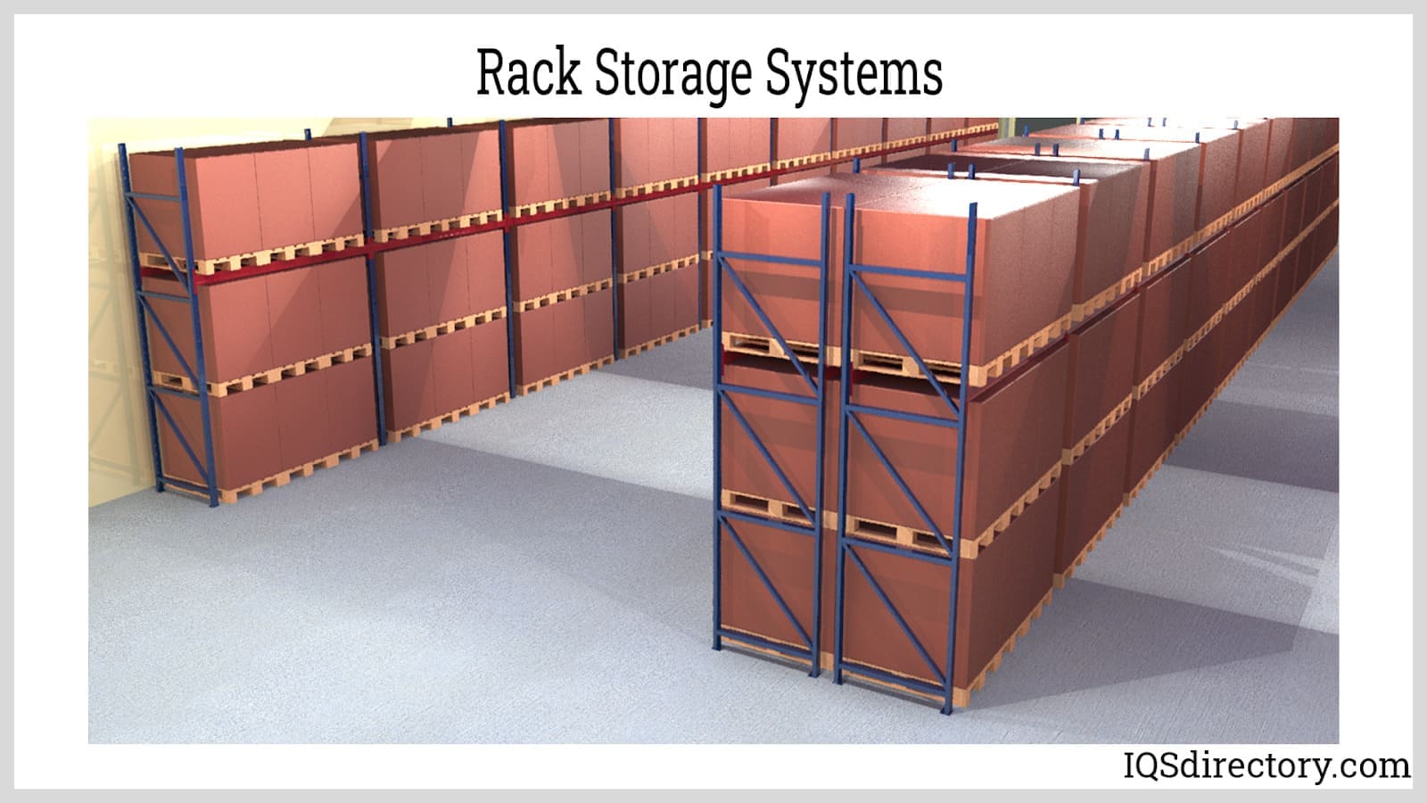 Pallet Rack Shelving Unit (teardrop) - Shelving Direct