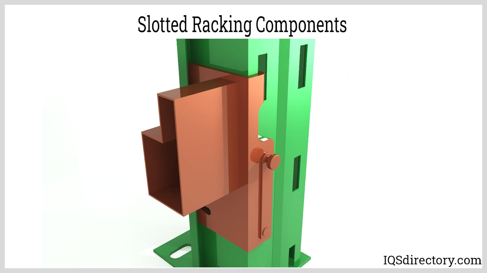 Slotted Racking Components