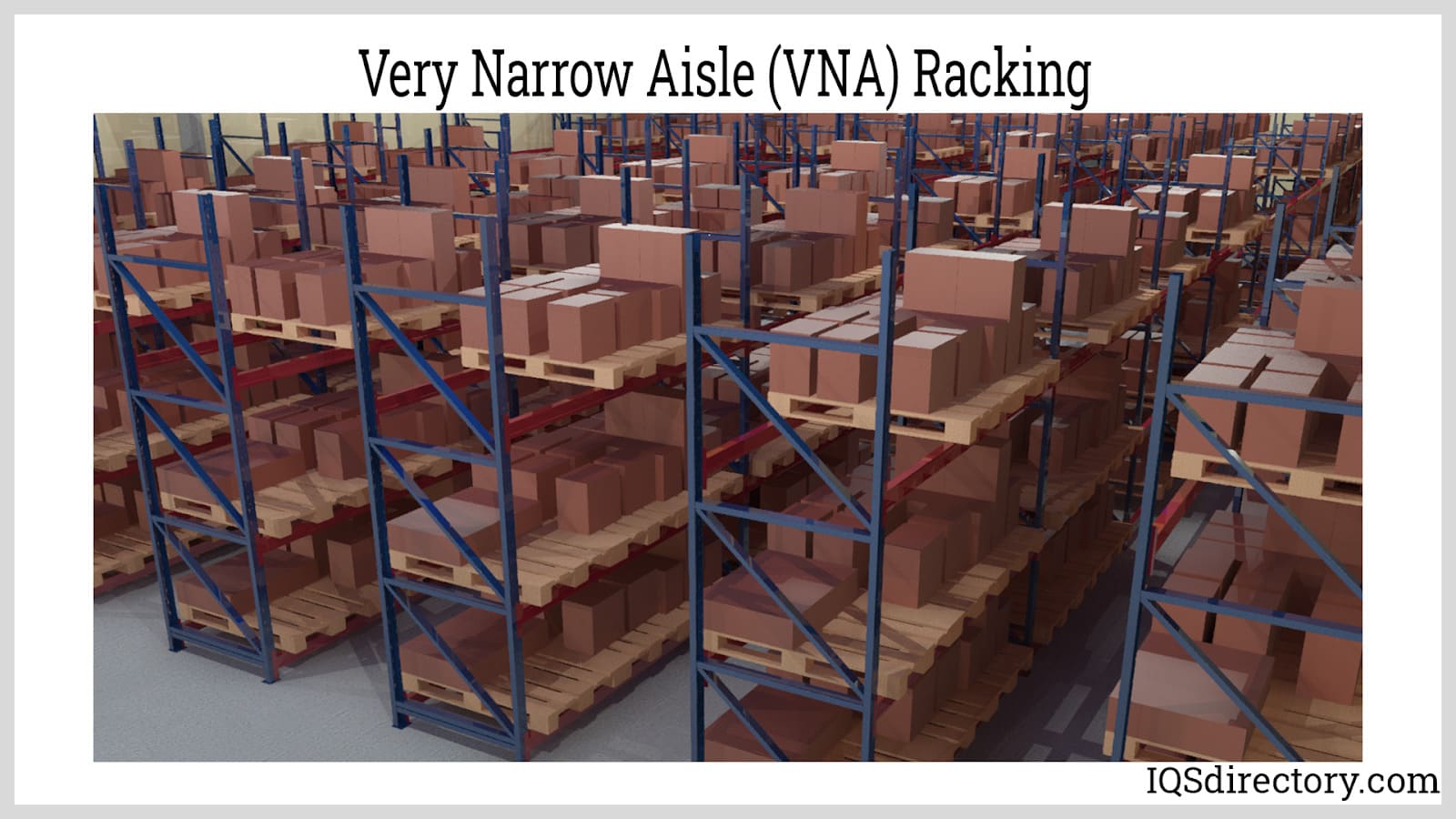 Very Narrow Aisle (VNA) Racking