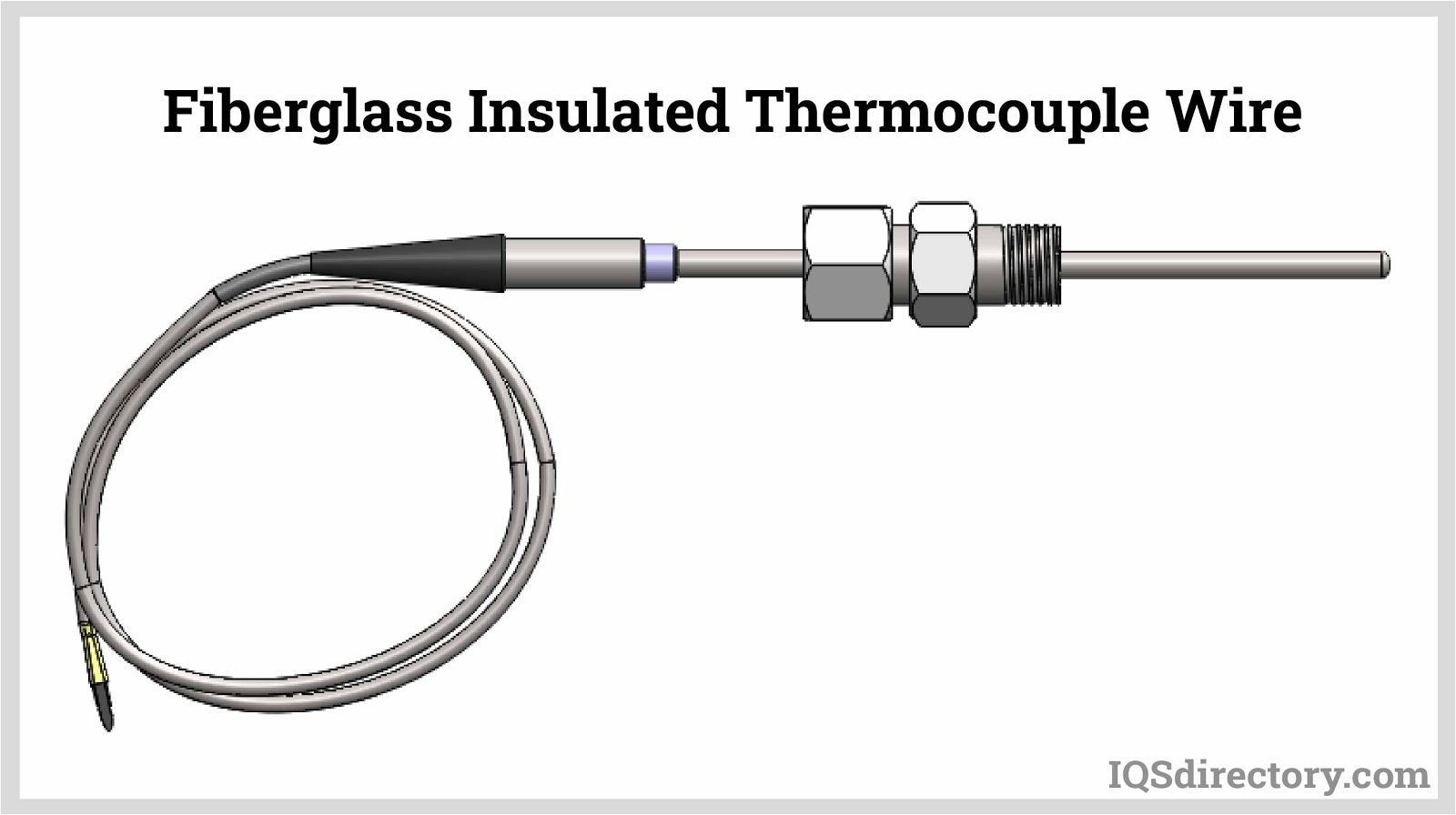 Fiberglass Insulated Thermocouple Wire