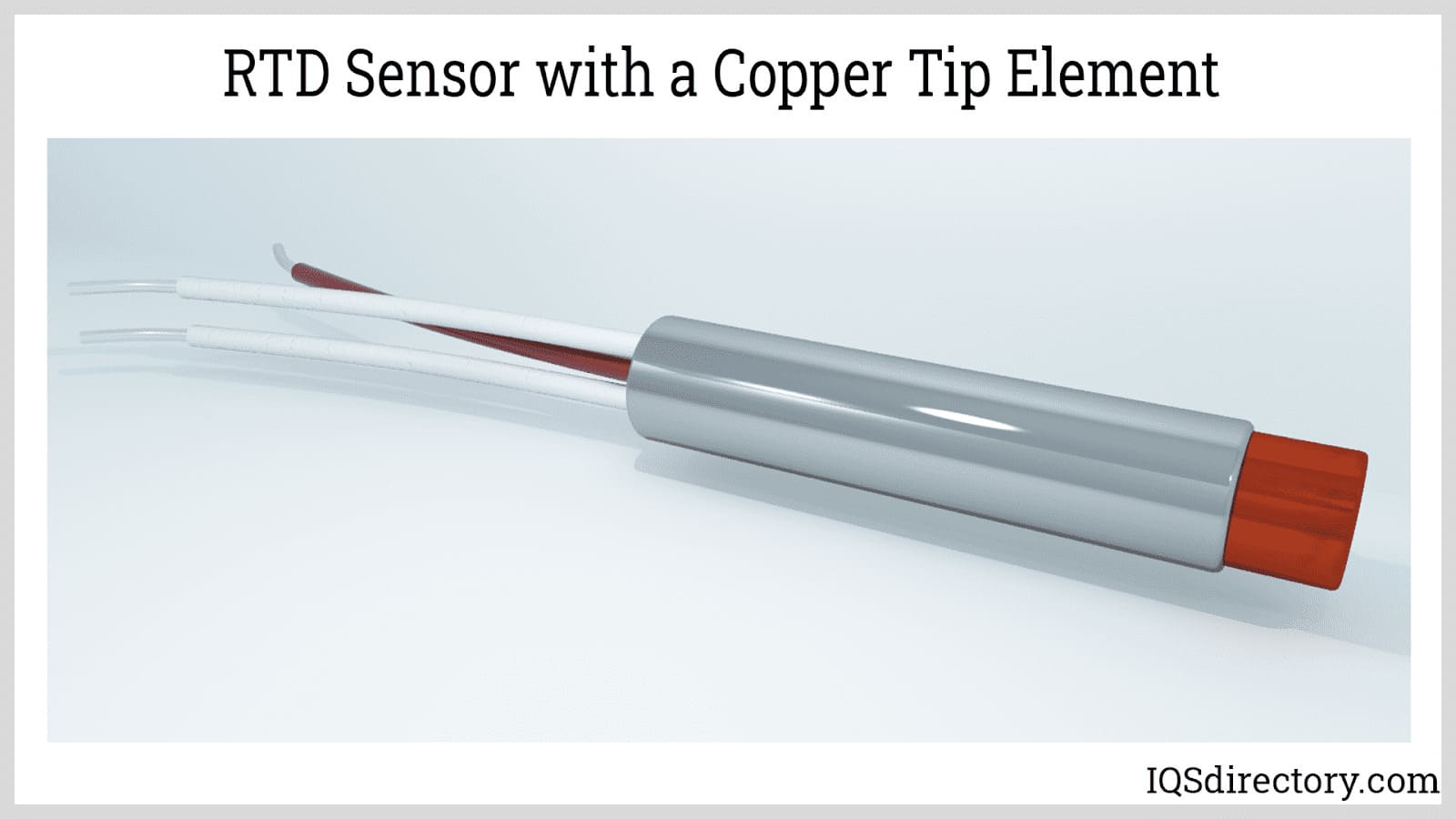RTD Sensor with a Copper Tip Element