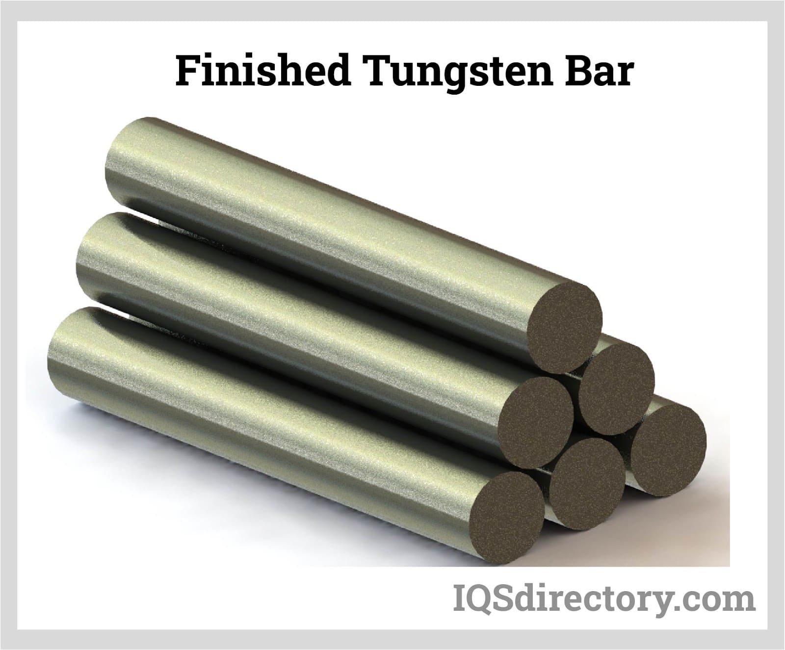 Finished Tungsten Bar