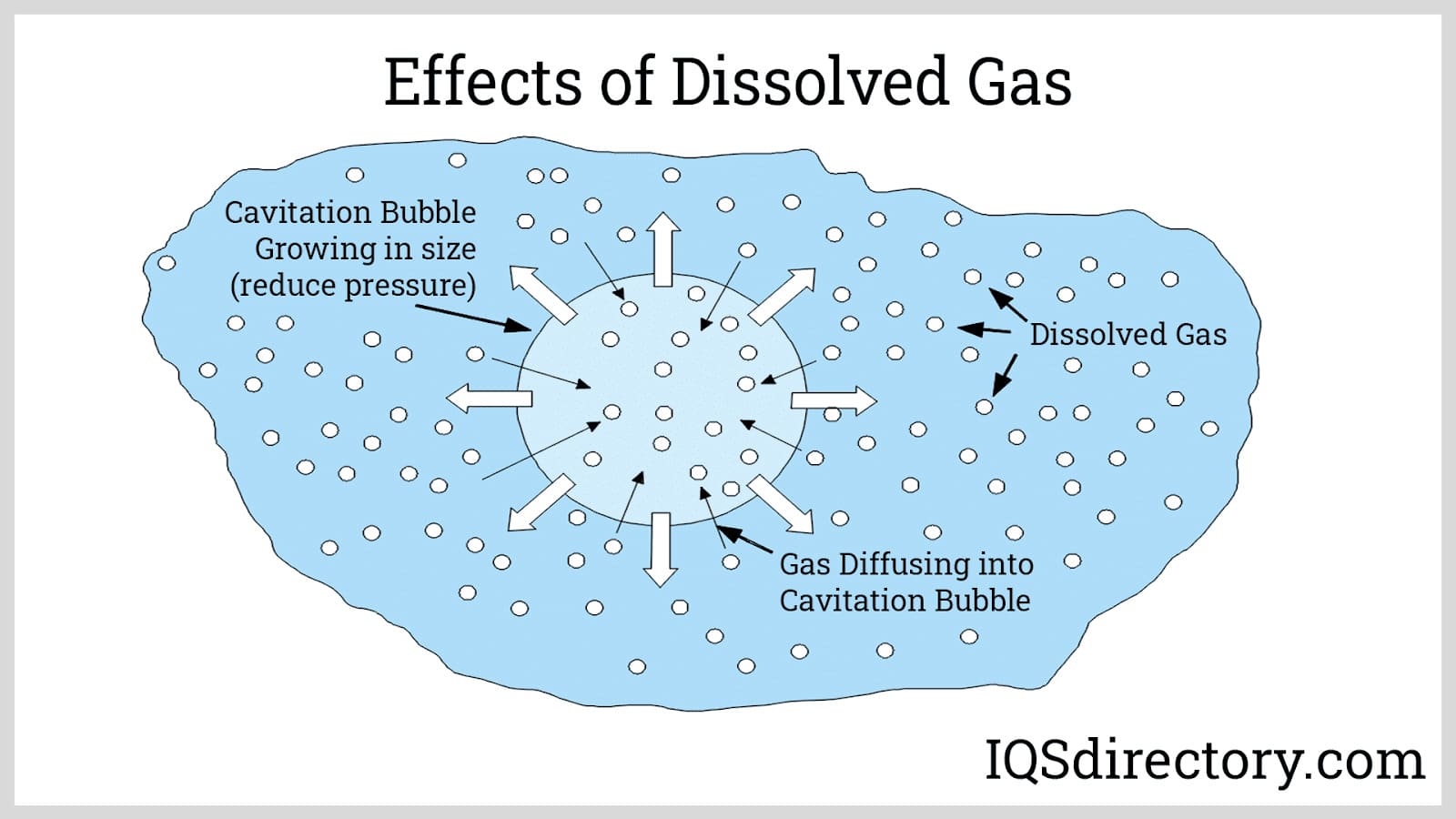 Effects of Dissolved Gas