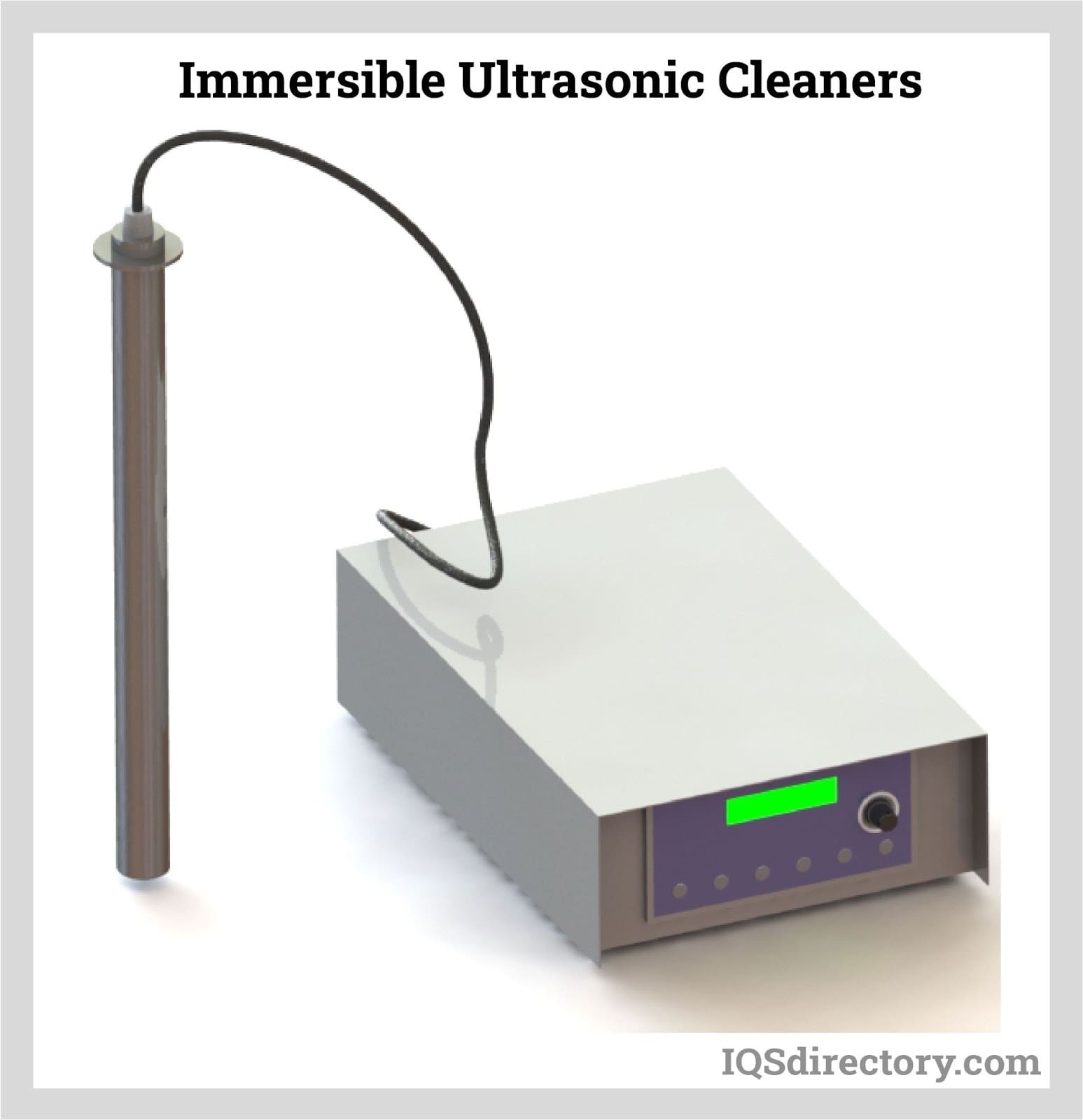 Immersible Ultrasonic Cleaners