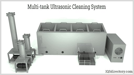 Multi-tank Ultrasonic Cleaners System
