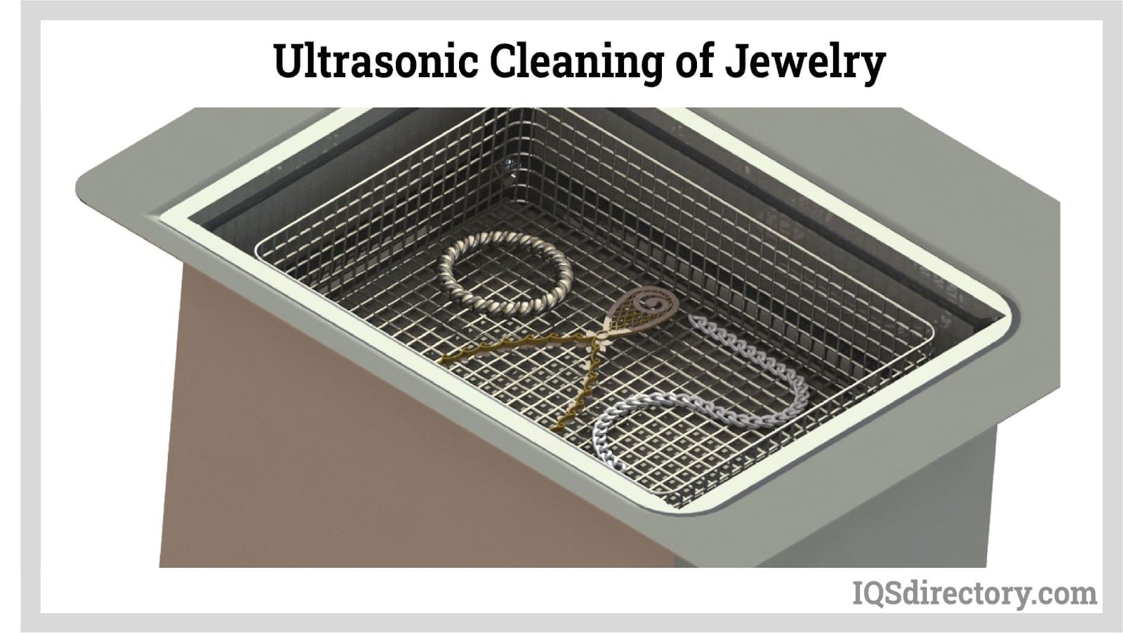 Ultrasonic Cleaning of Jewelry